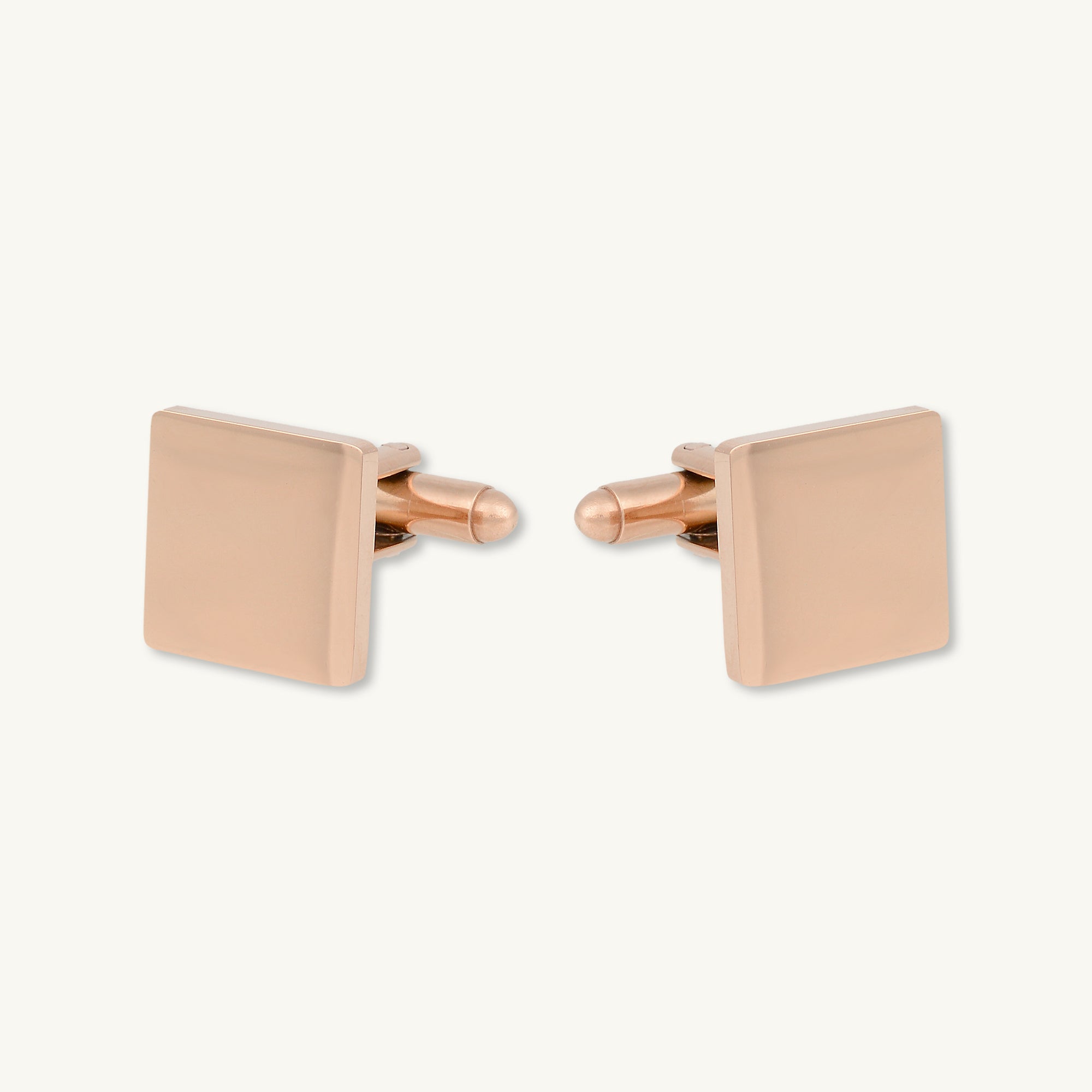 Initial Letter Personalised Engraved Square Cufflinks - Camile & Stone