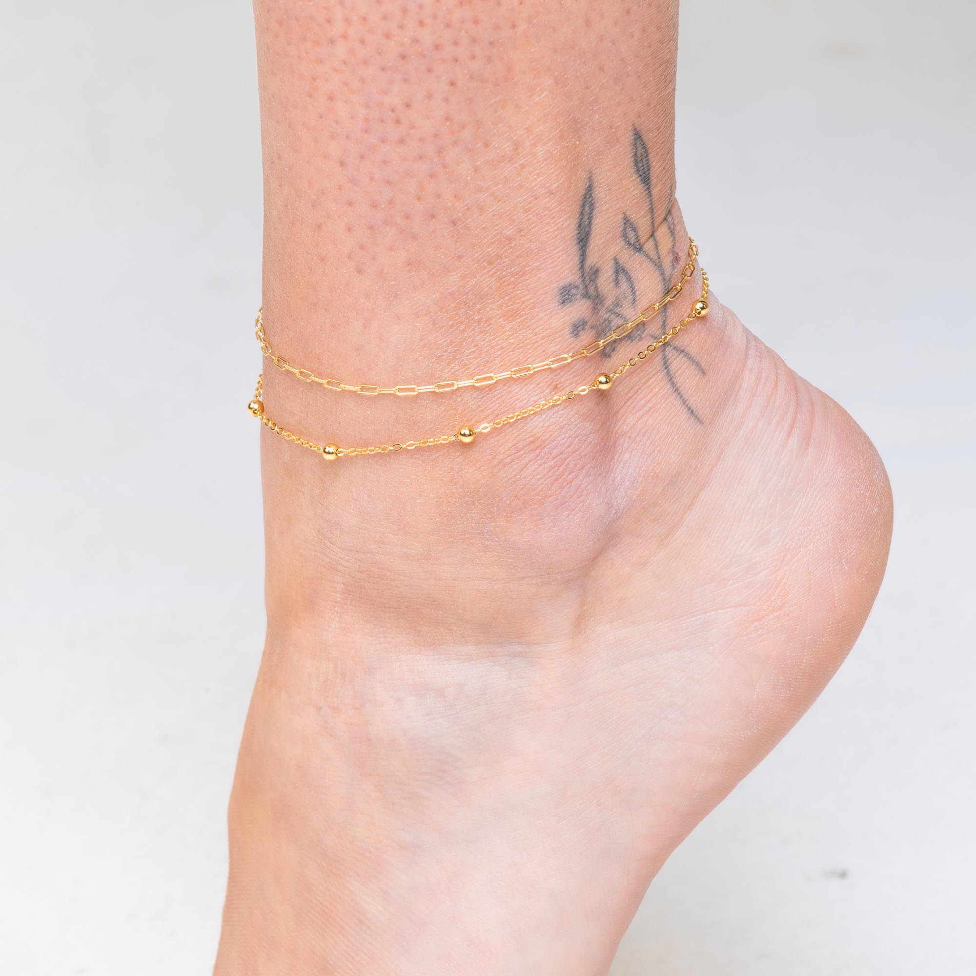 Link Chain Anklet - Camile & Stone