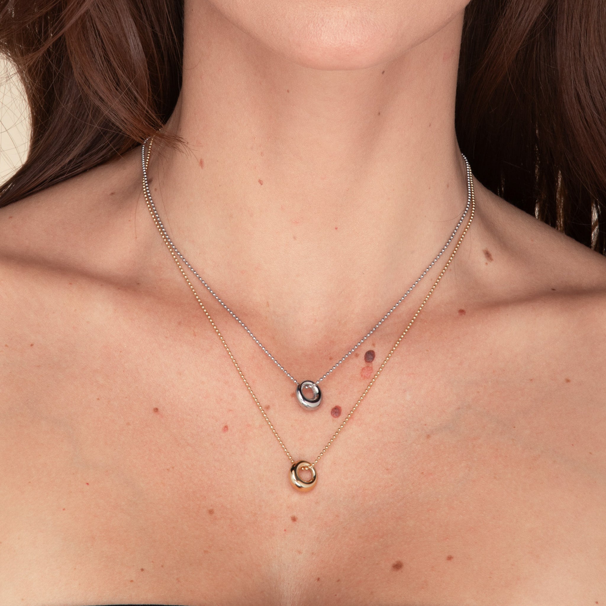 Love Knot Circular Necklace - Camile & Stone