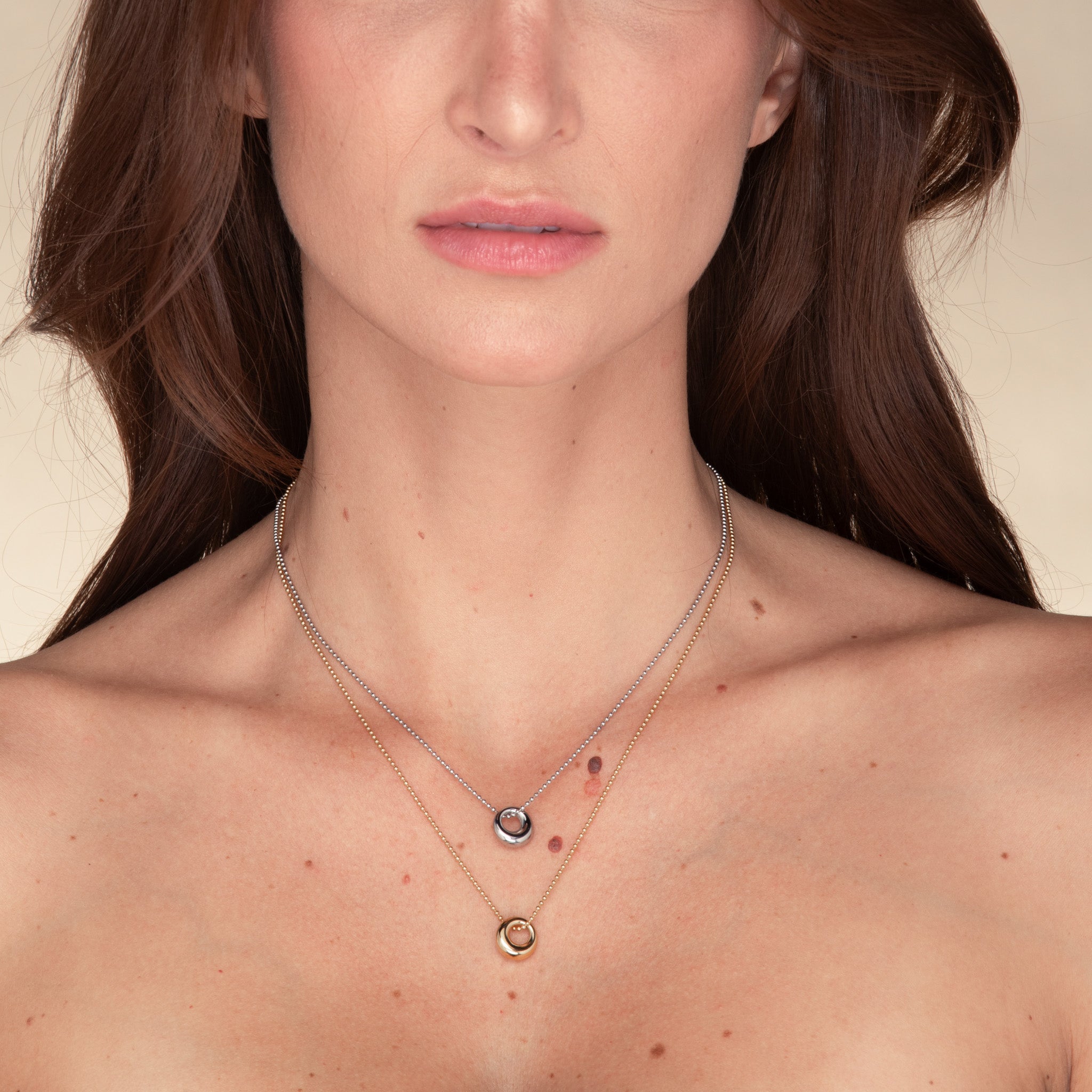 Love Knot Circular Necklace - Camile & Stone