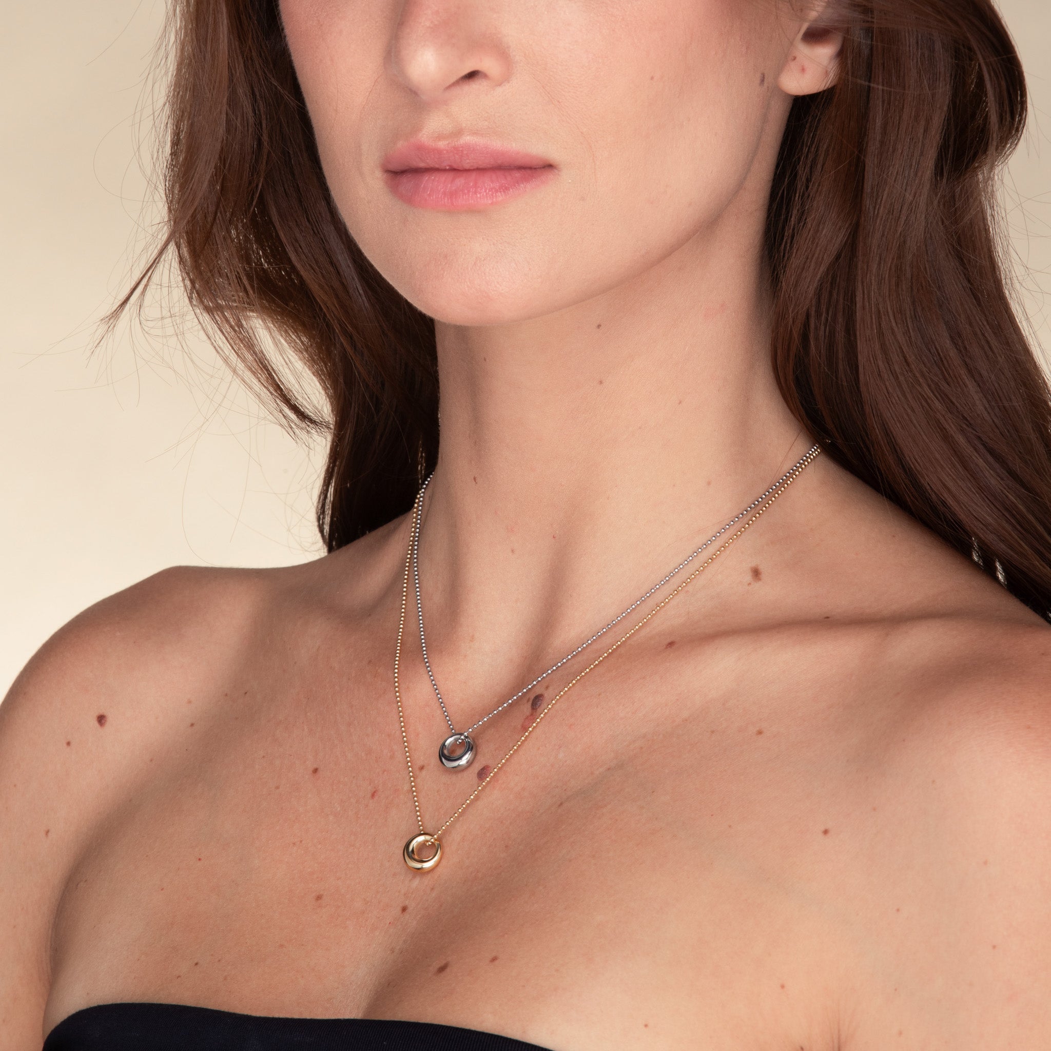 Love Knot Circular Necklace - Camile & Stone