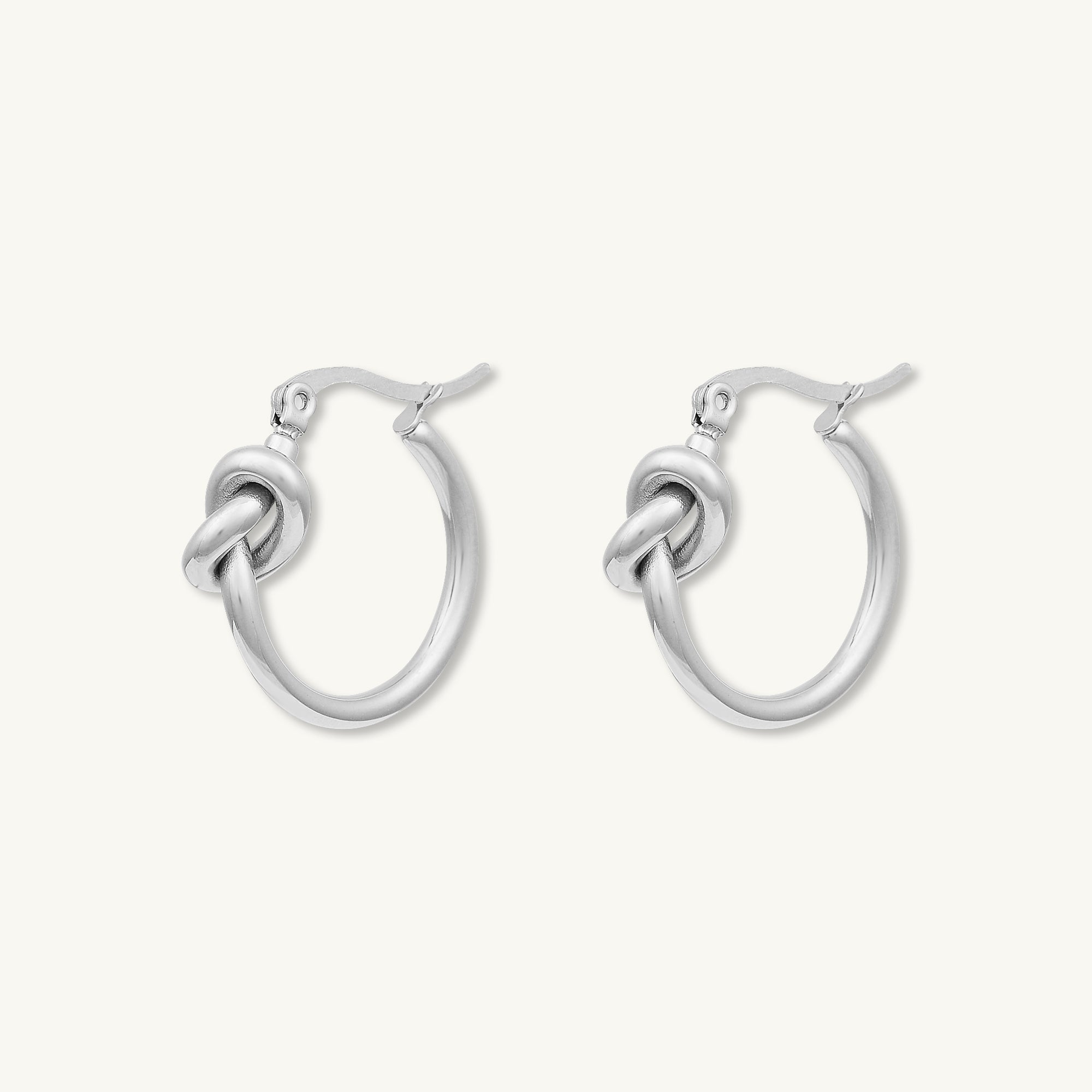 Love Knot Hoop Earrings - Camile & Stone