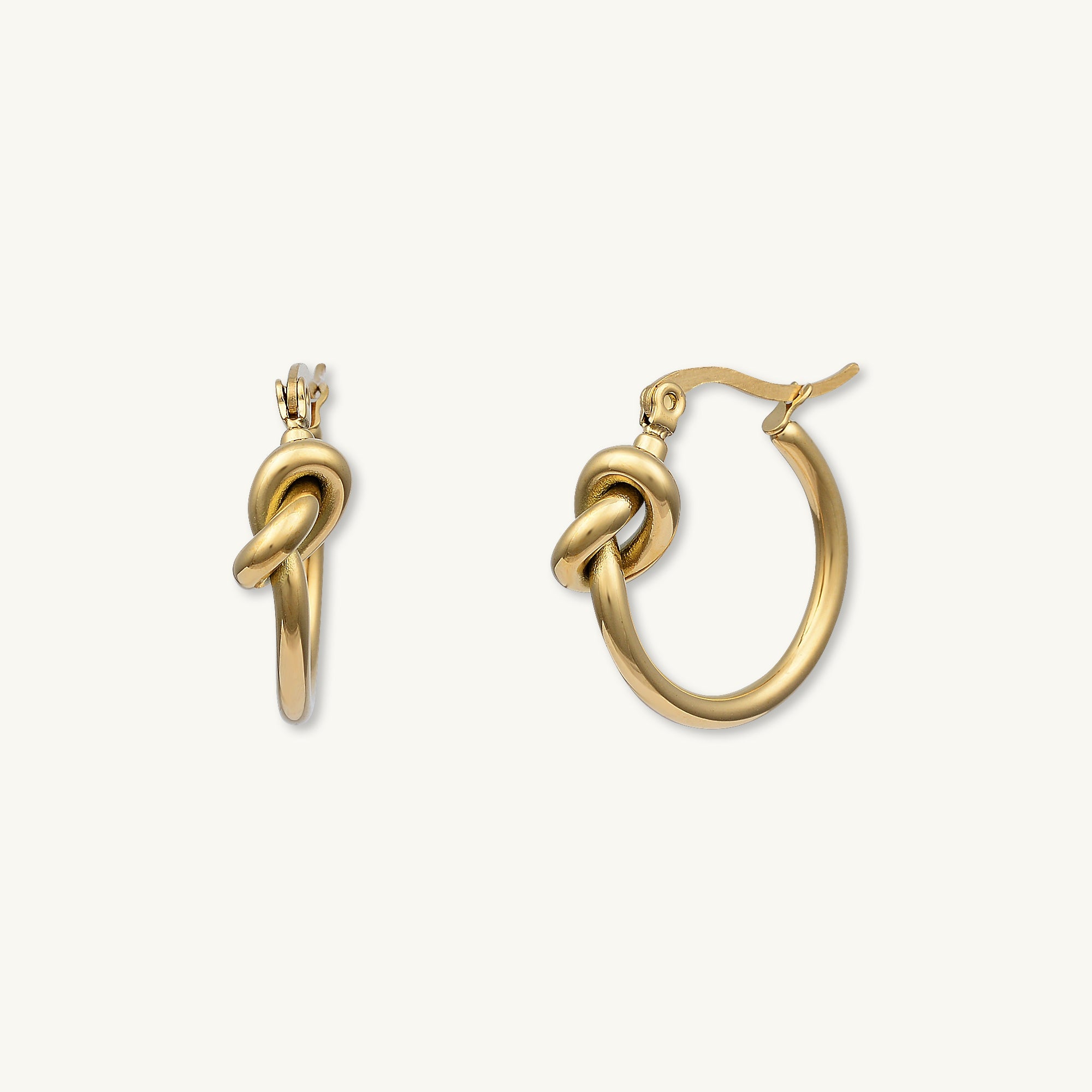 Love Knot Hoop Earrings - Camile & Stone