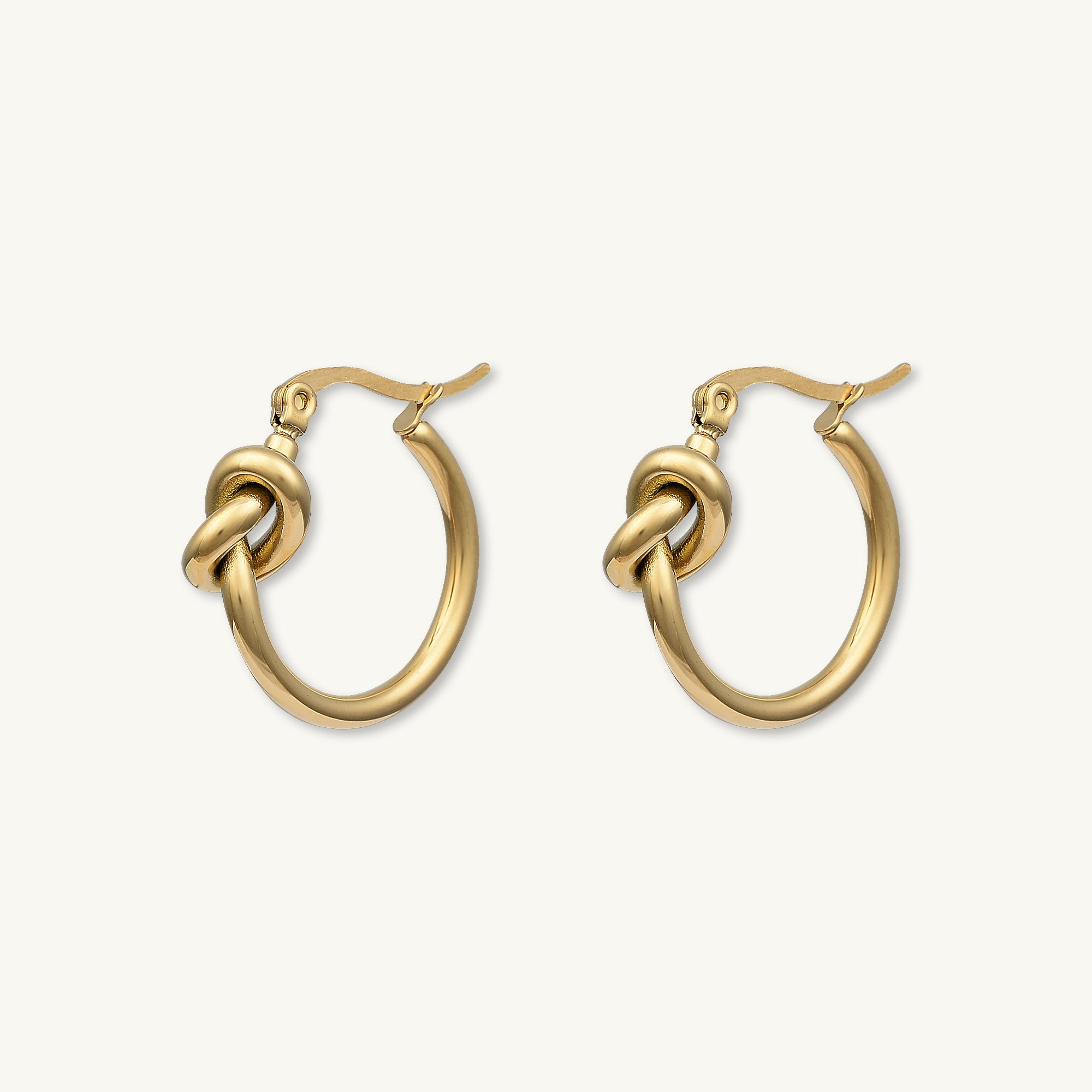 Love Knot Hoop Earrings - Camile & Stone