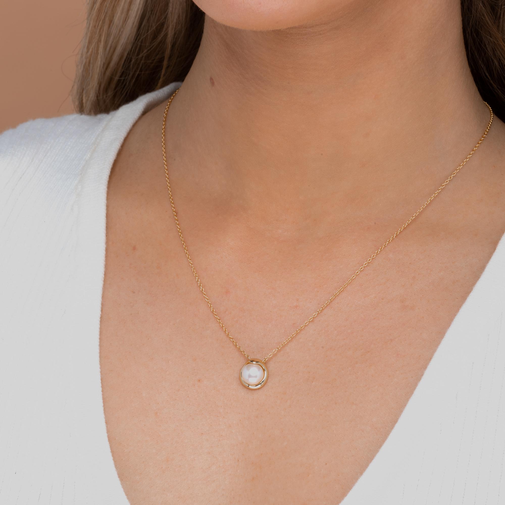 Mabe Pearl Chain Necklace - Camile & Stone