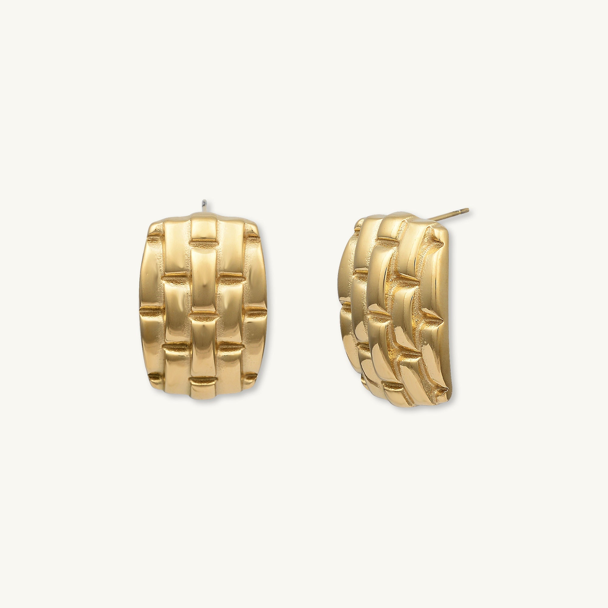 Mabel Statement Stud Earrings - Camile & Stone