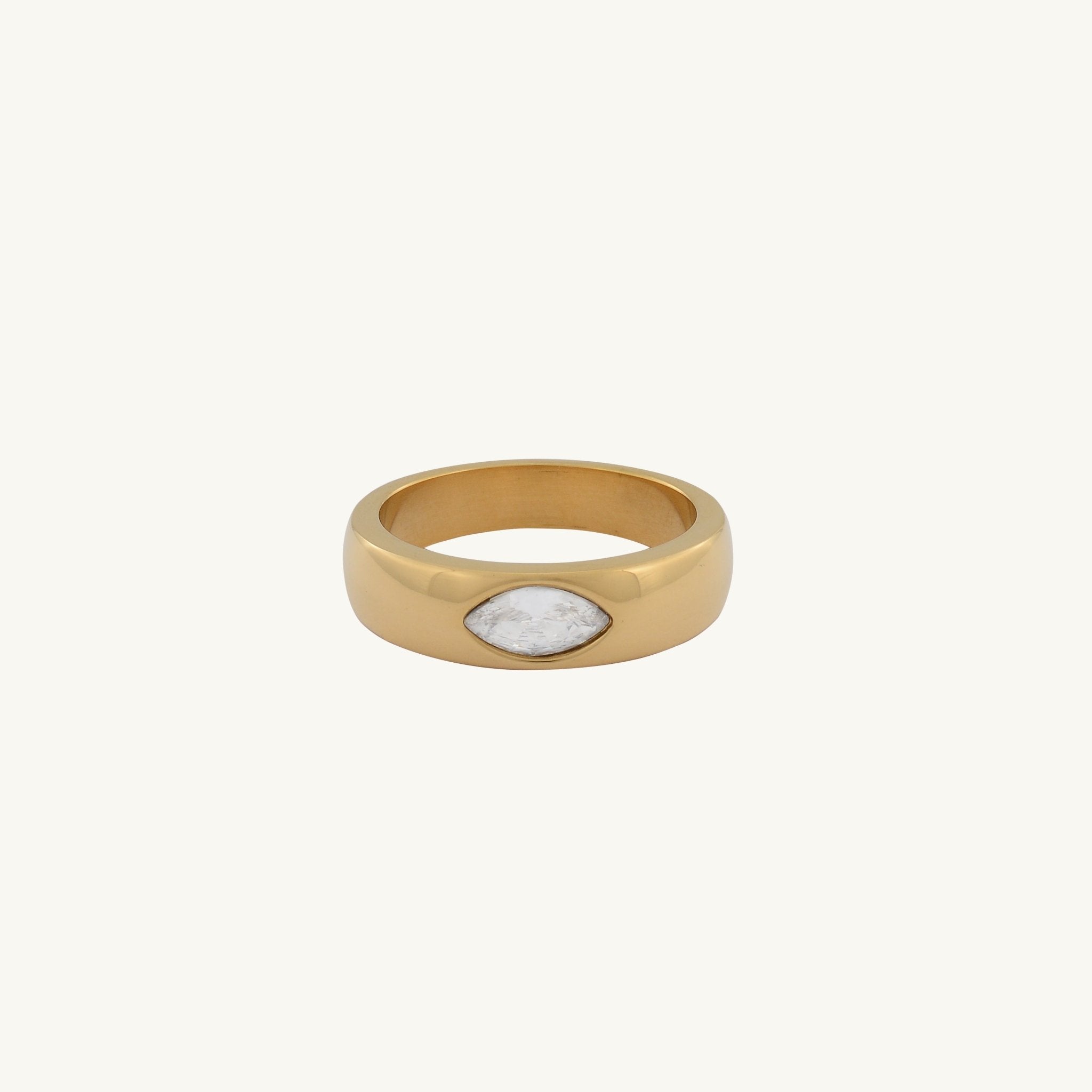 Marquise Eye Statement Ring - Camile & Stone