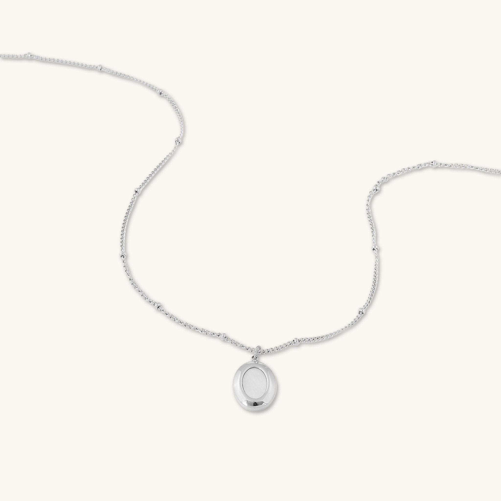 Moonstone Vintage Oval Satellite Necklace - Camile & Stone