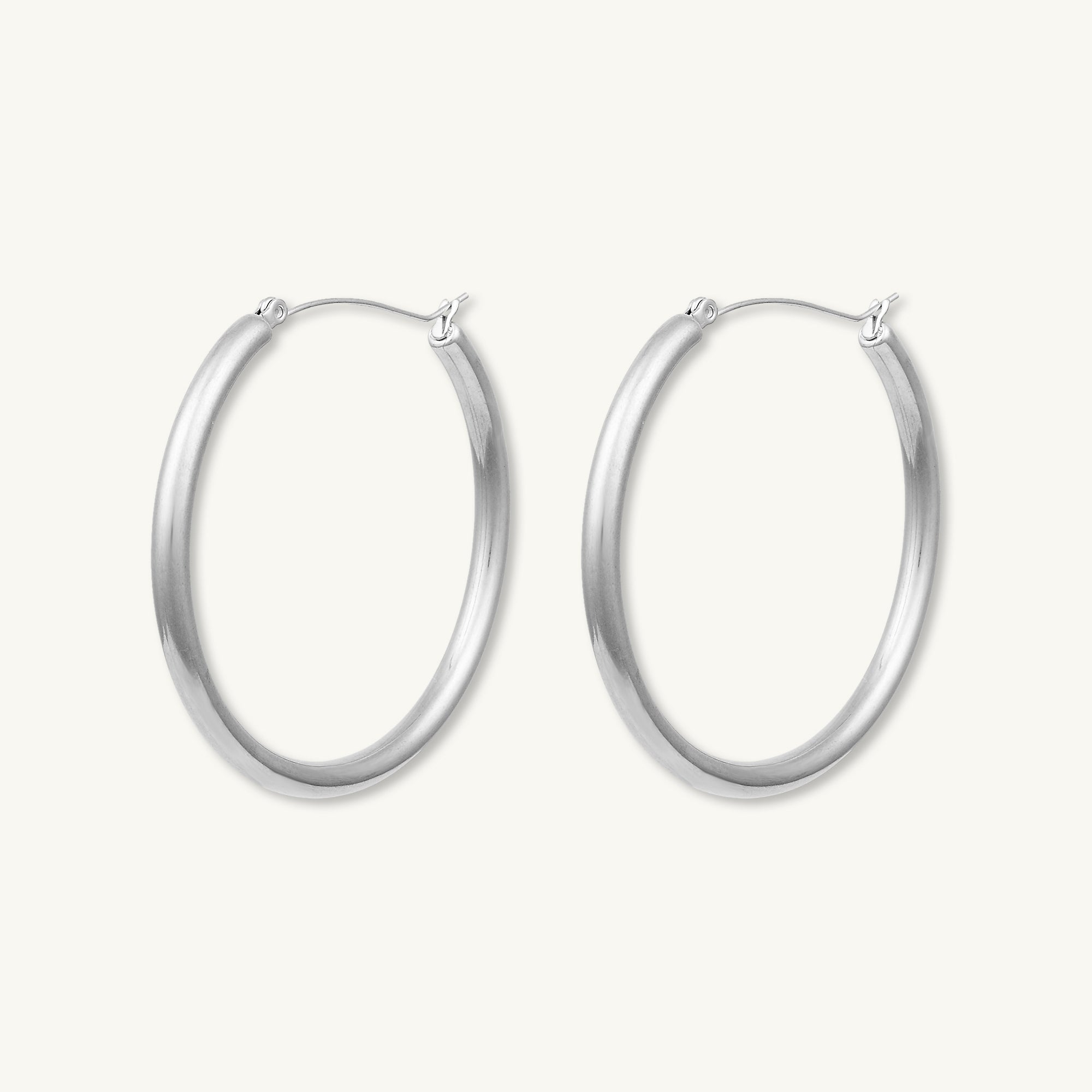 Nadia Tube Hoop Earrings - Camile & Stone