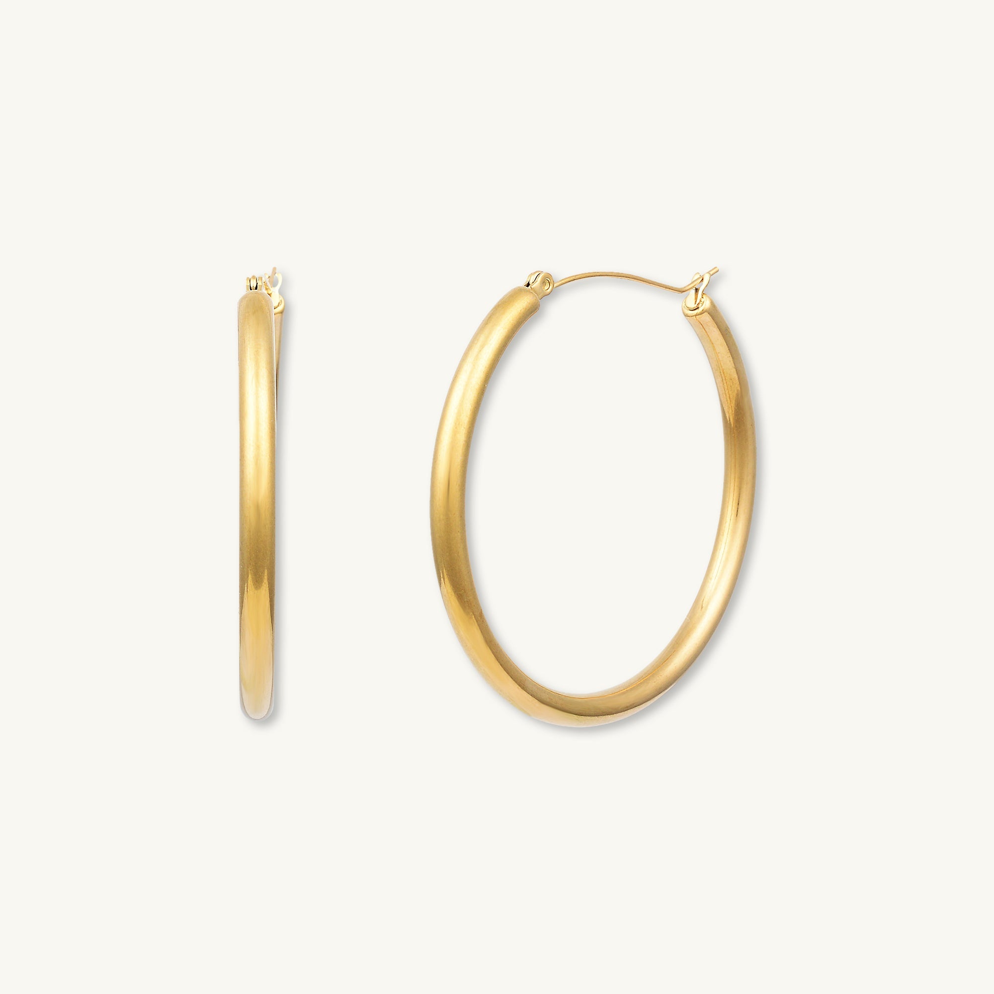 Nadia Tube Hoop Earrings - Camile & Stone