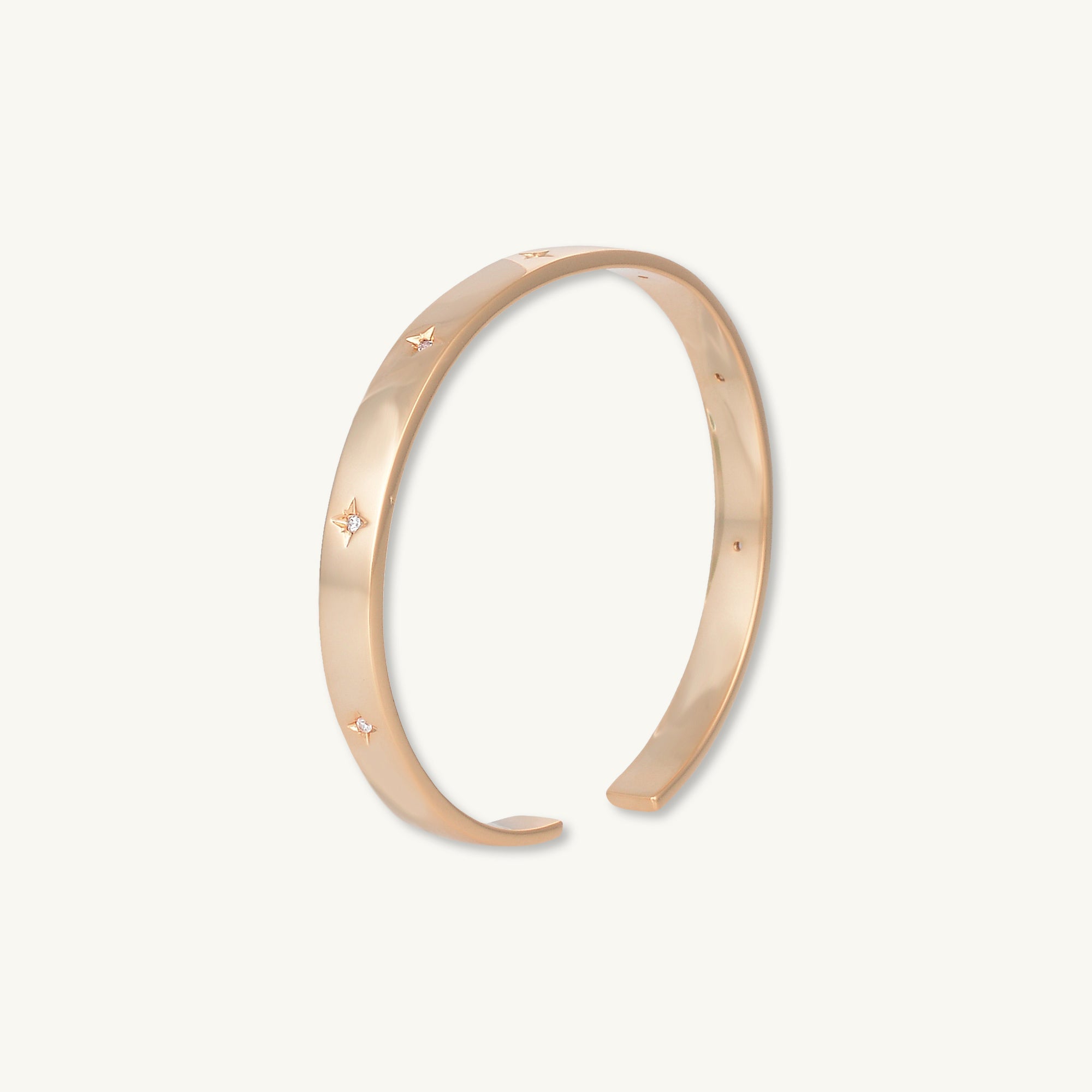 North Star Bangle Bracelet - Camile & Stone