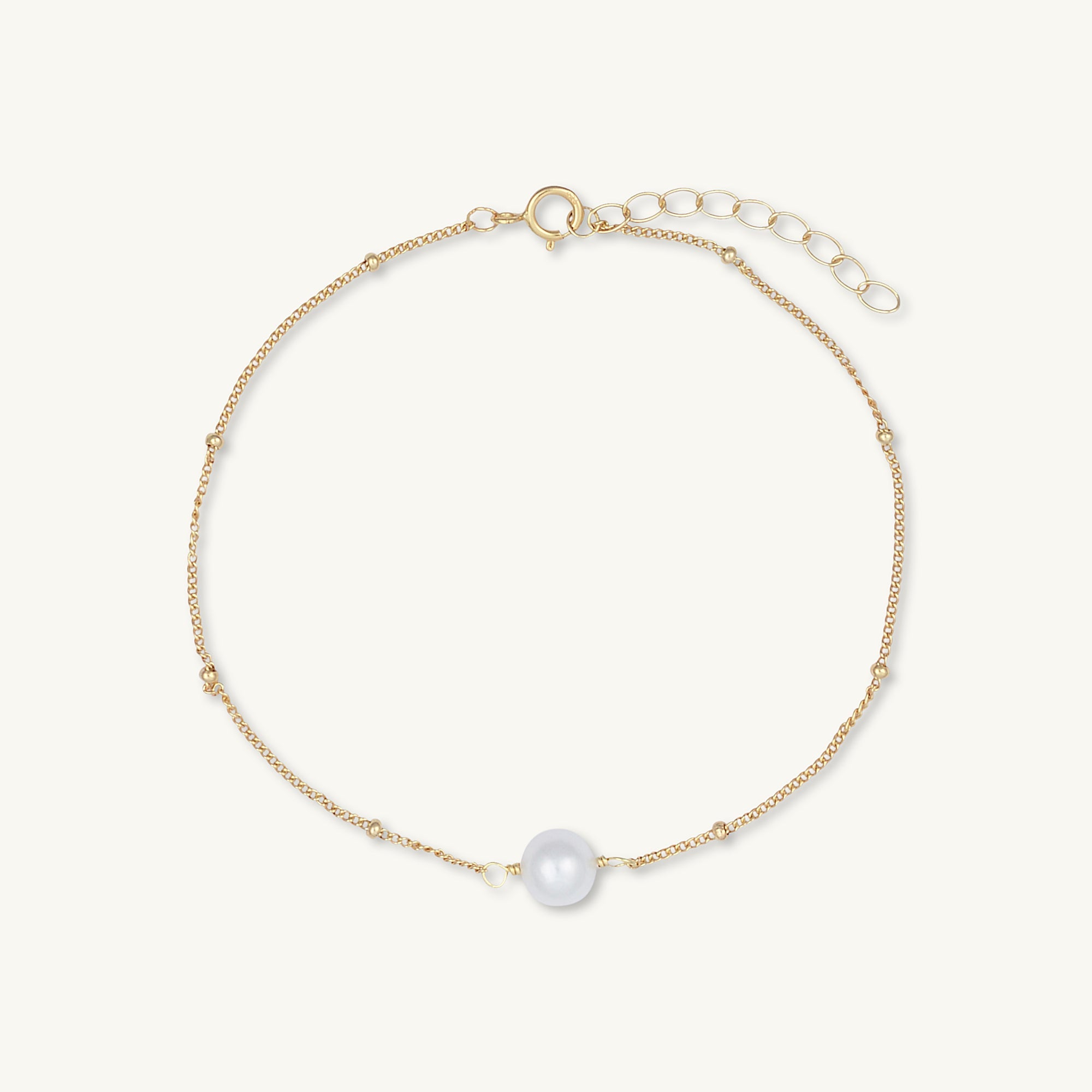 Pearl Satellite Chain Bracelet - Camile & Stone