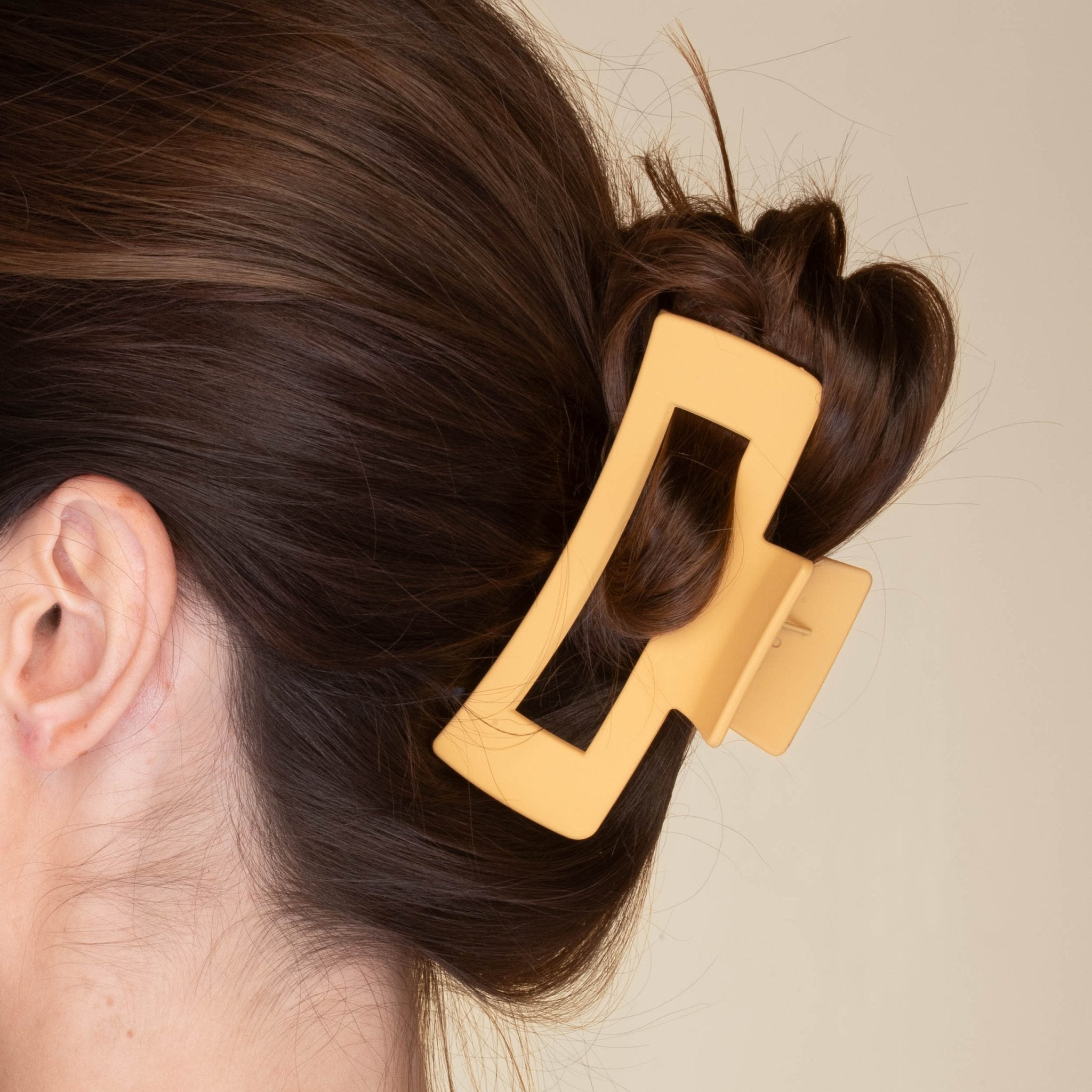 Rectangle Hair Claw Clip - Camile & Stone
