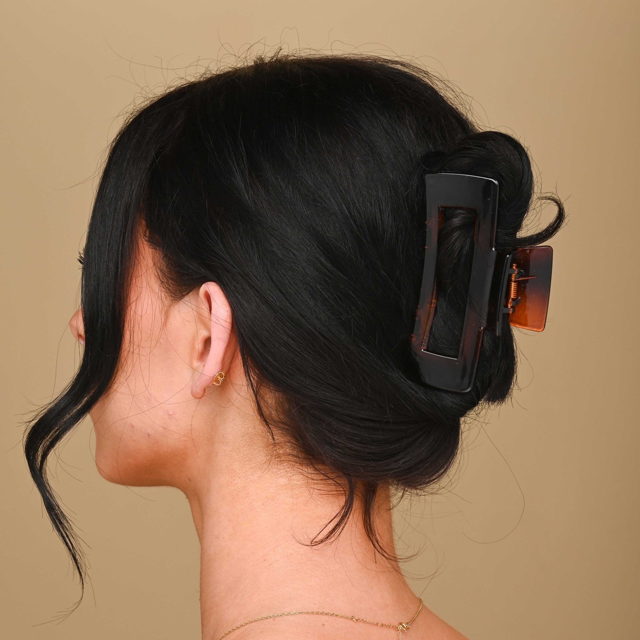Rectangle Hair Claw Clip - Camile & Stone