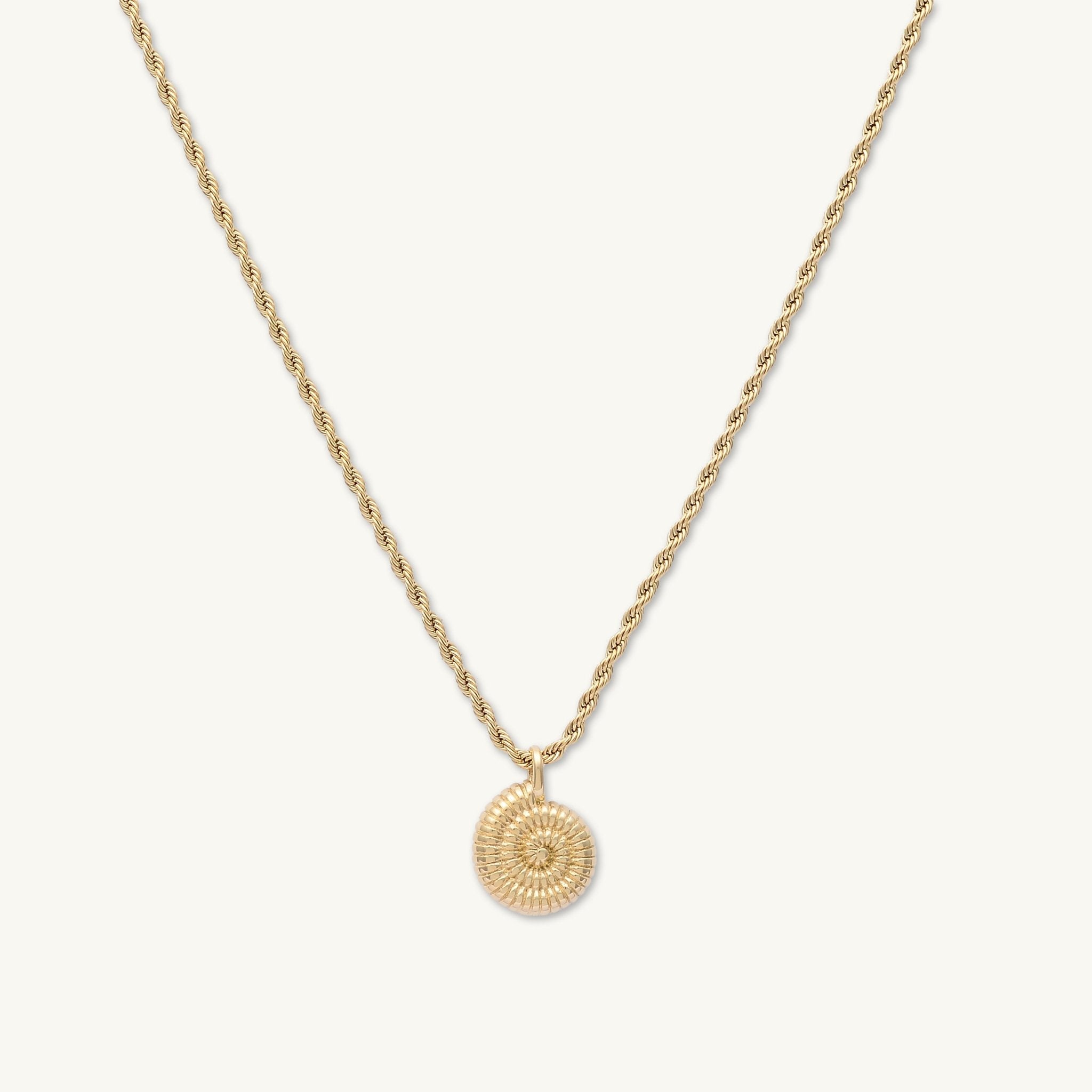 Shell Rope Long Chain Necklace - Camile & Stone