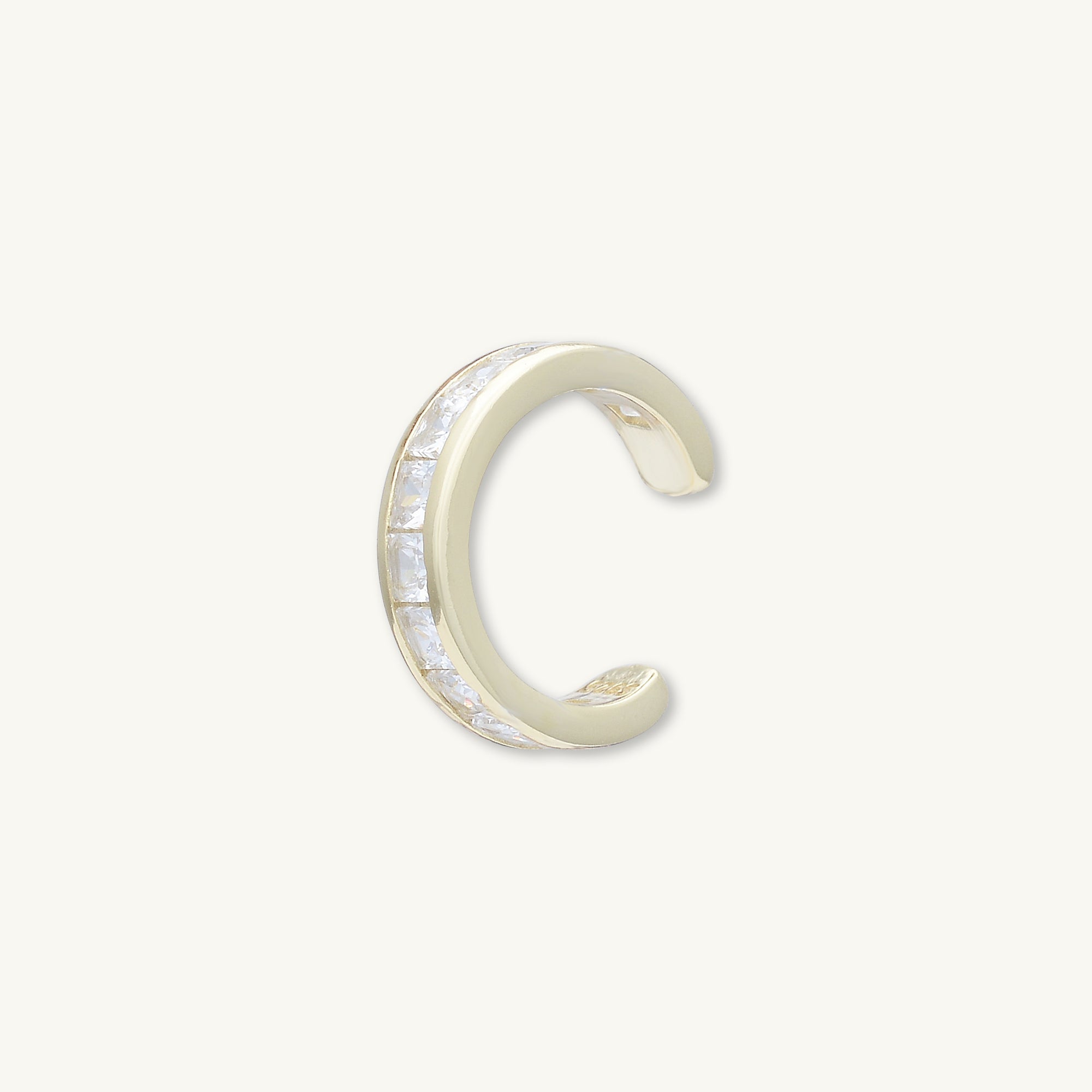 Single Sapphire Ear Cuff - Camile & Stone