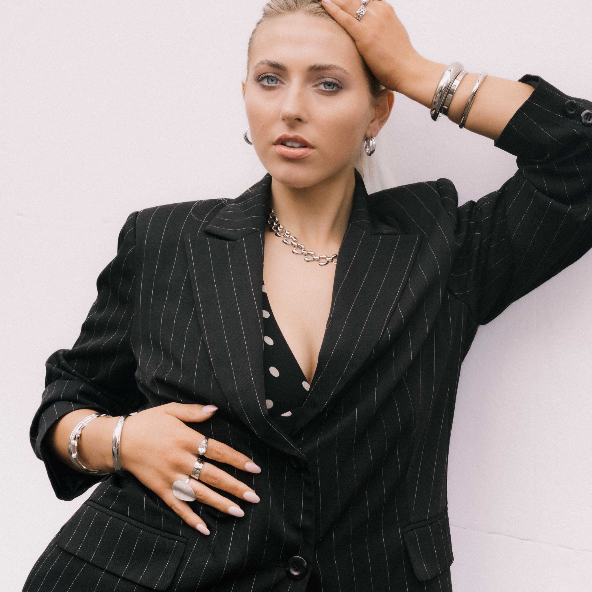 Skyler Oval Vintage Statement Ring - Camile & Stone