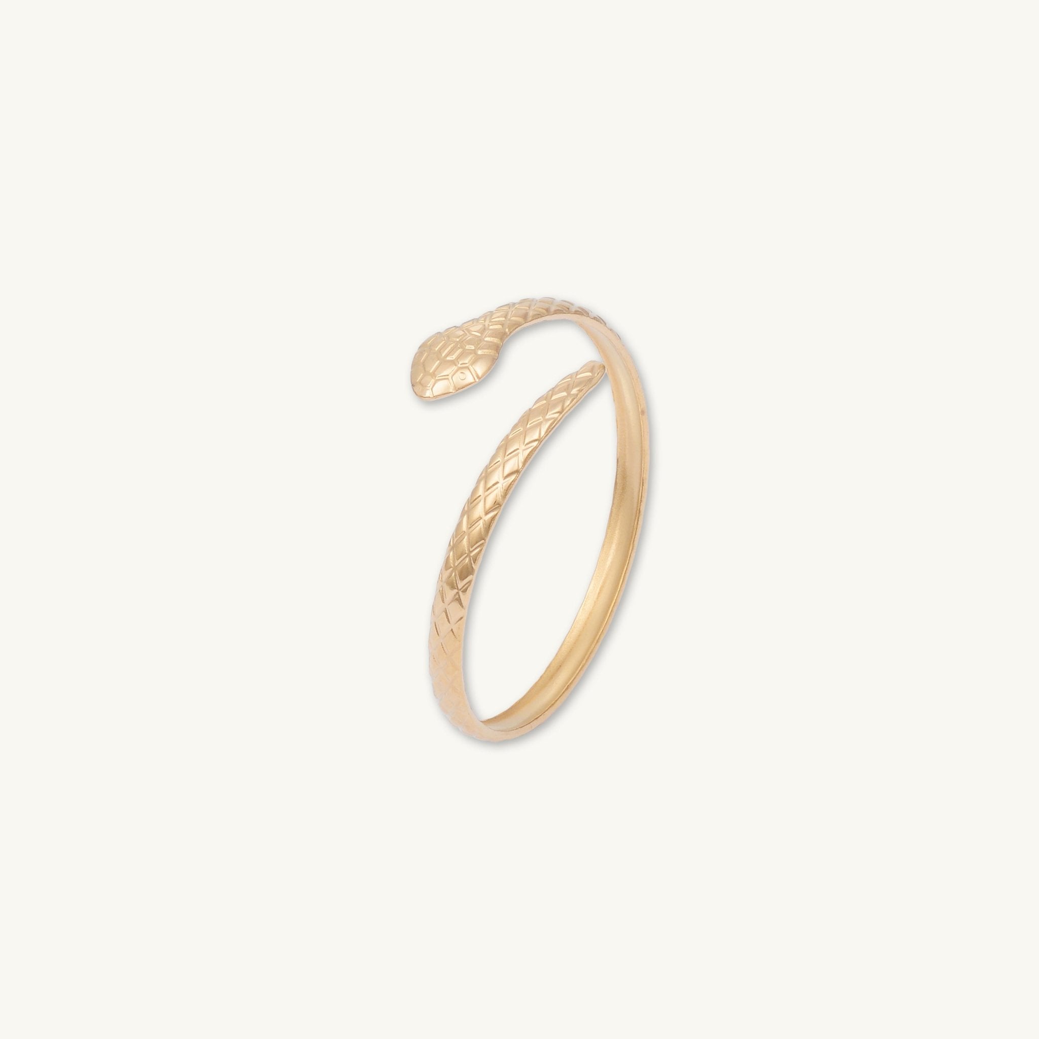Snake Open Cuff Bangle - Camile & Stone