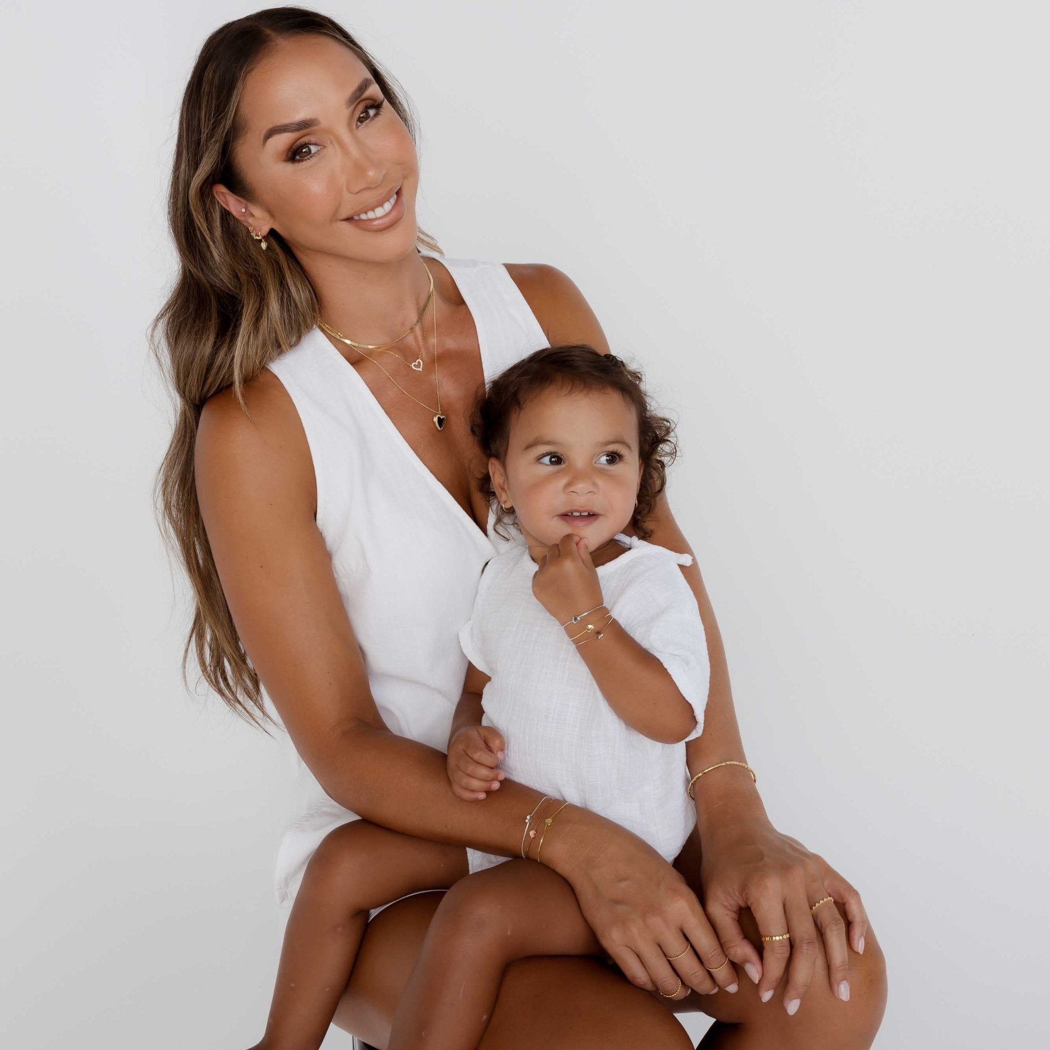 Solid Heart Chain Bracelet - Child - Camile & Stone