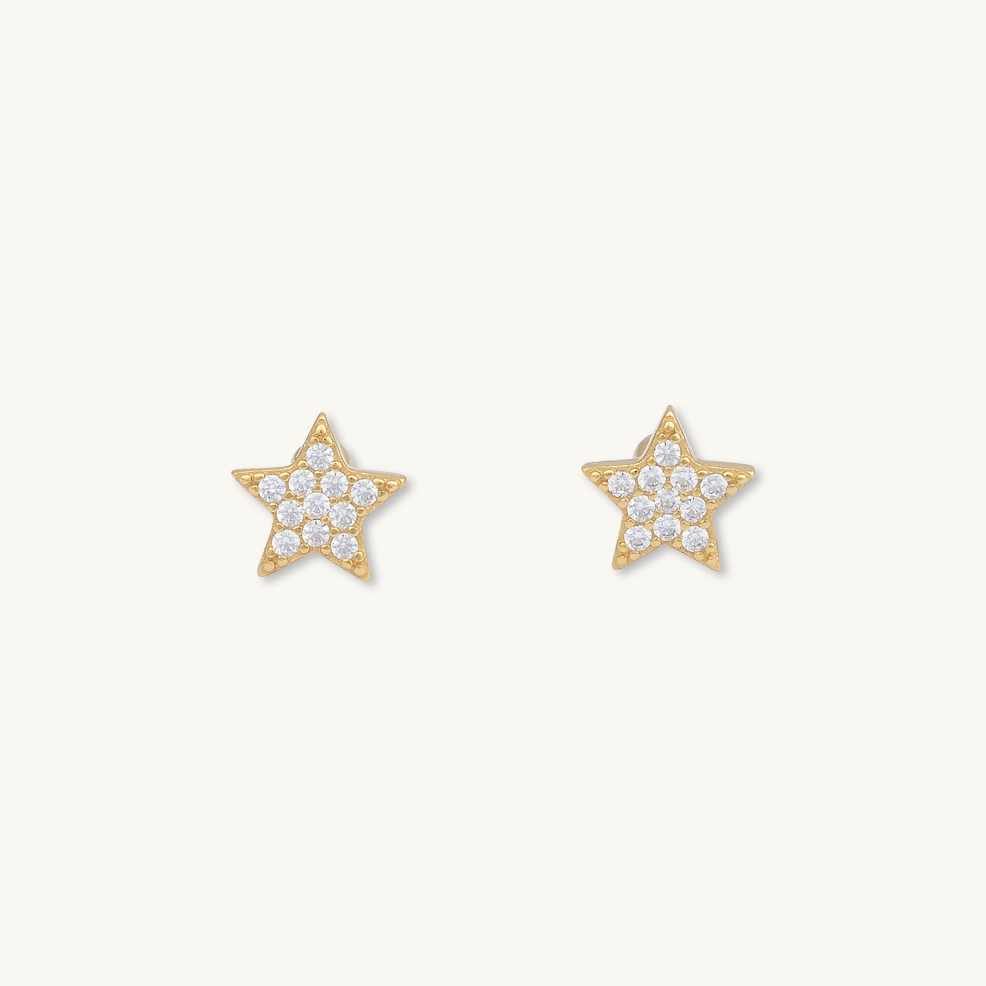 Star Sapphire Barbell Stud Cartilage Earrings - Camile & Stone