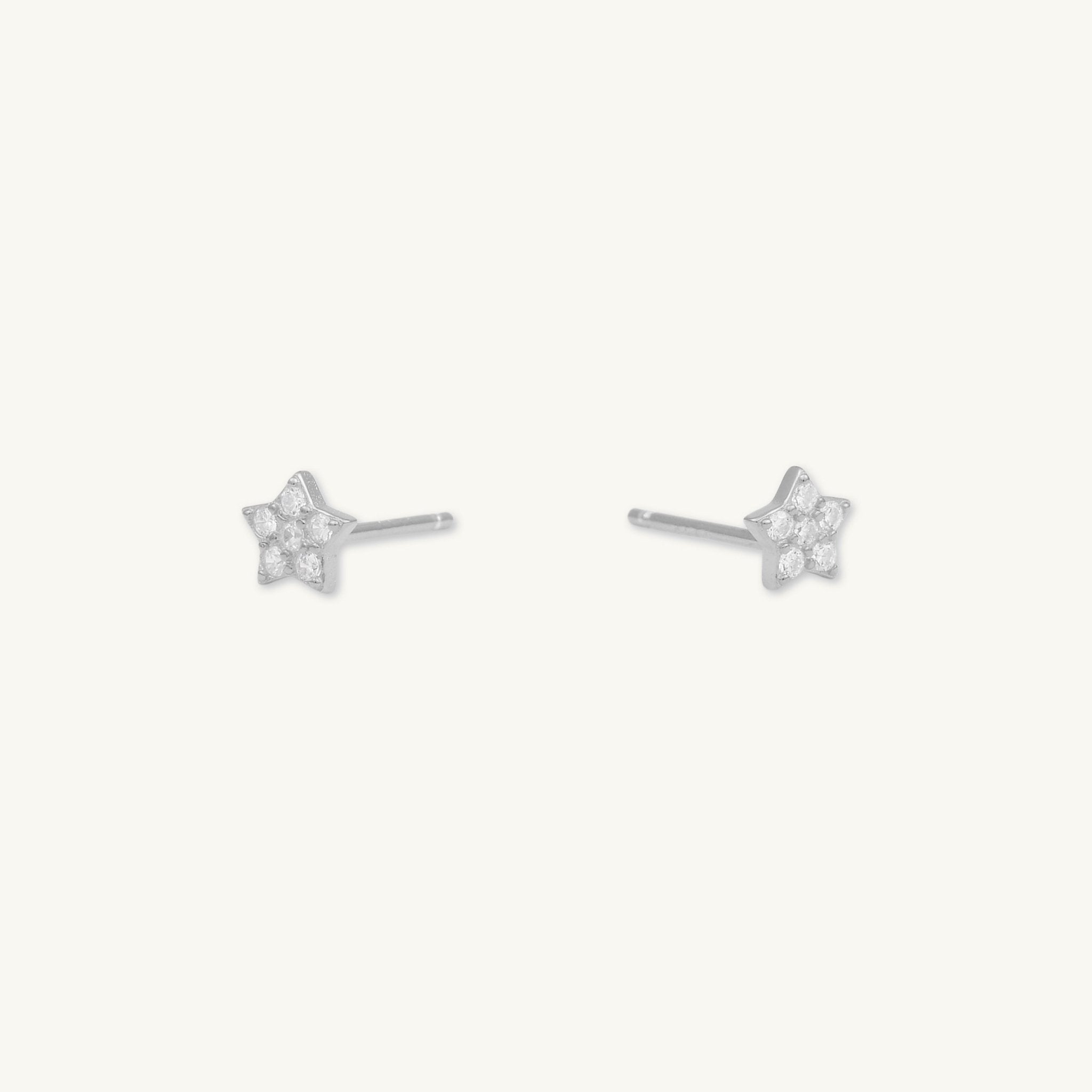 Star Sapphire Stud Earrings - Camile & Stone