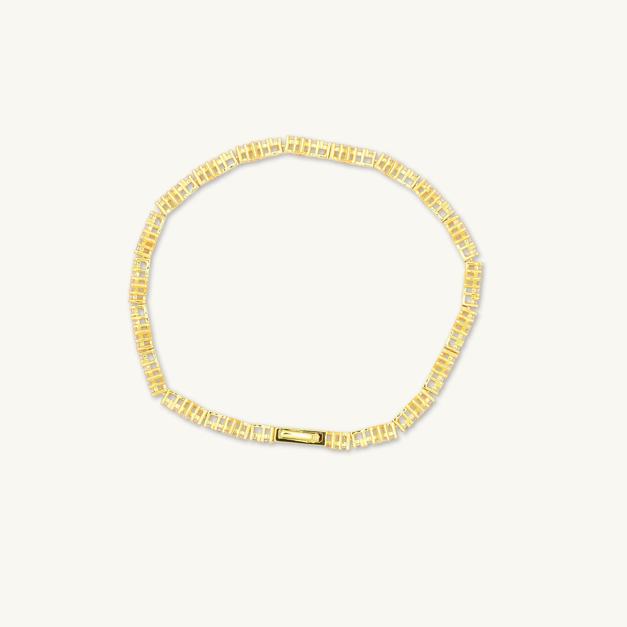 Tennis Clover Chain Unisex Bracelet - Camile & Stone
