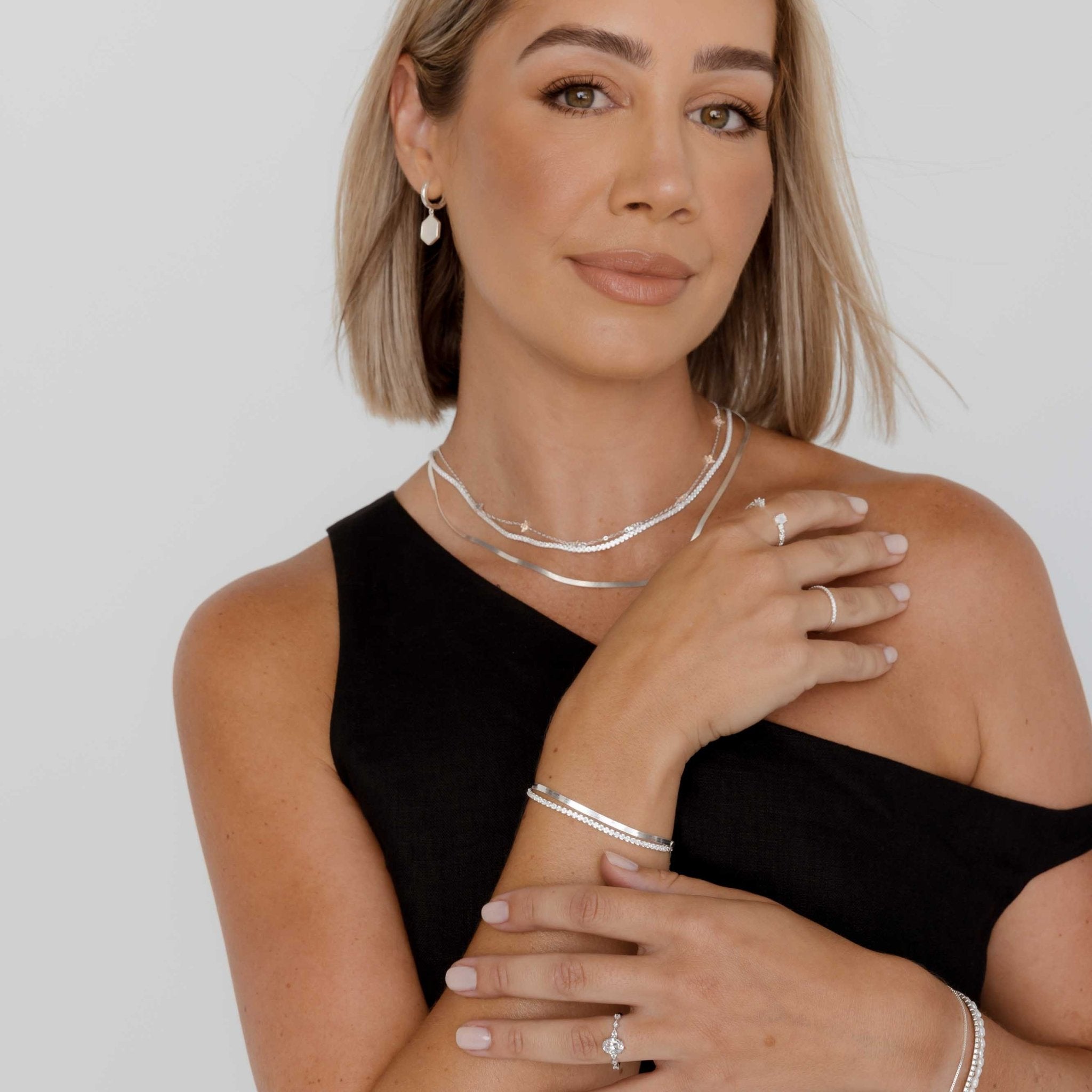 Tennis Necklace - Camile & Stone