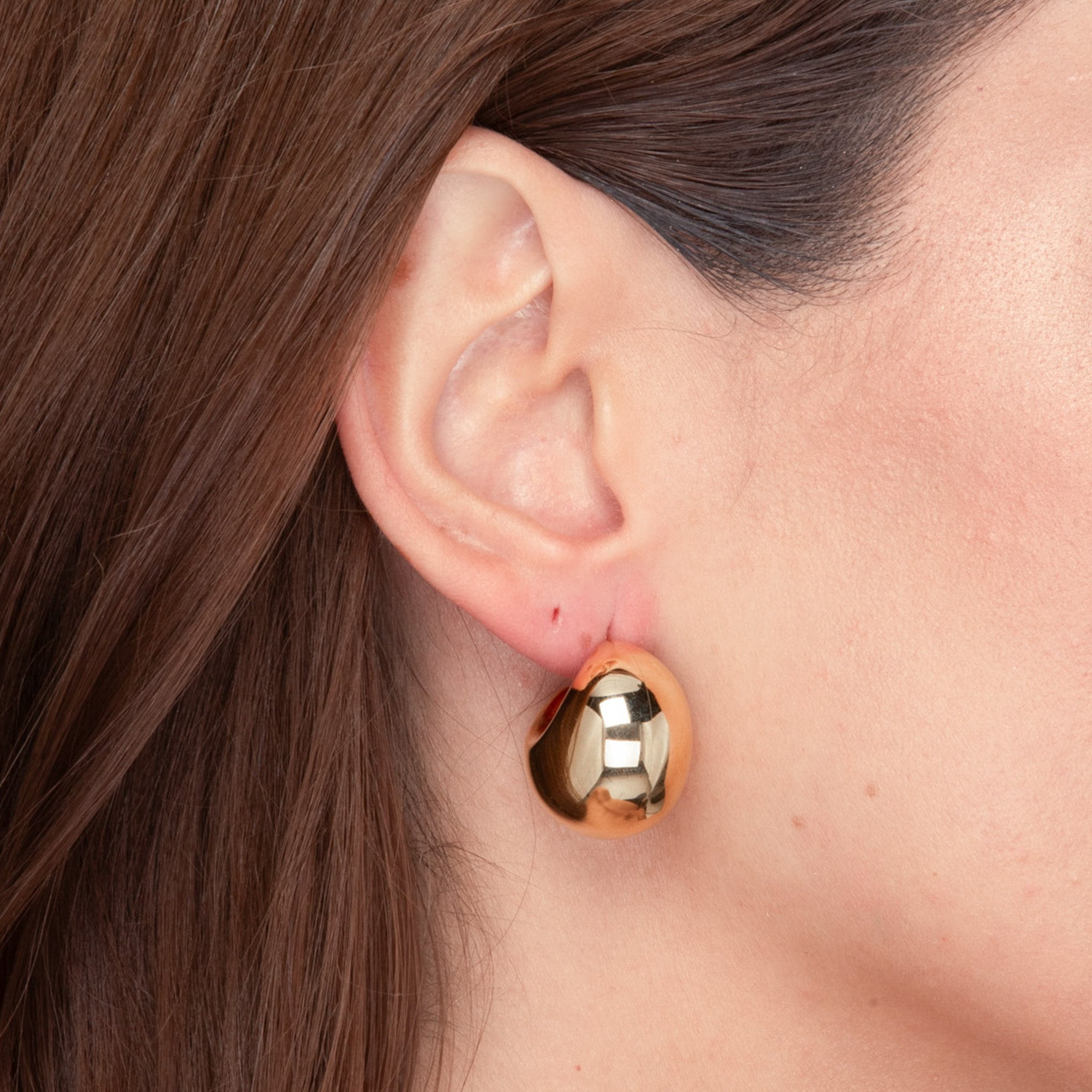 Tessa Dome Statement Earrings - Camile & Stone