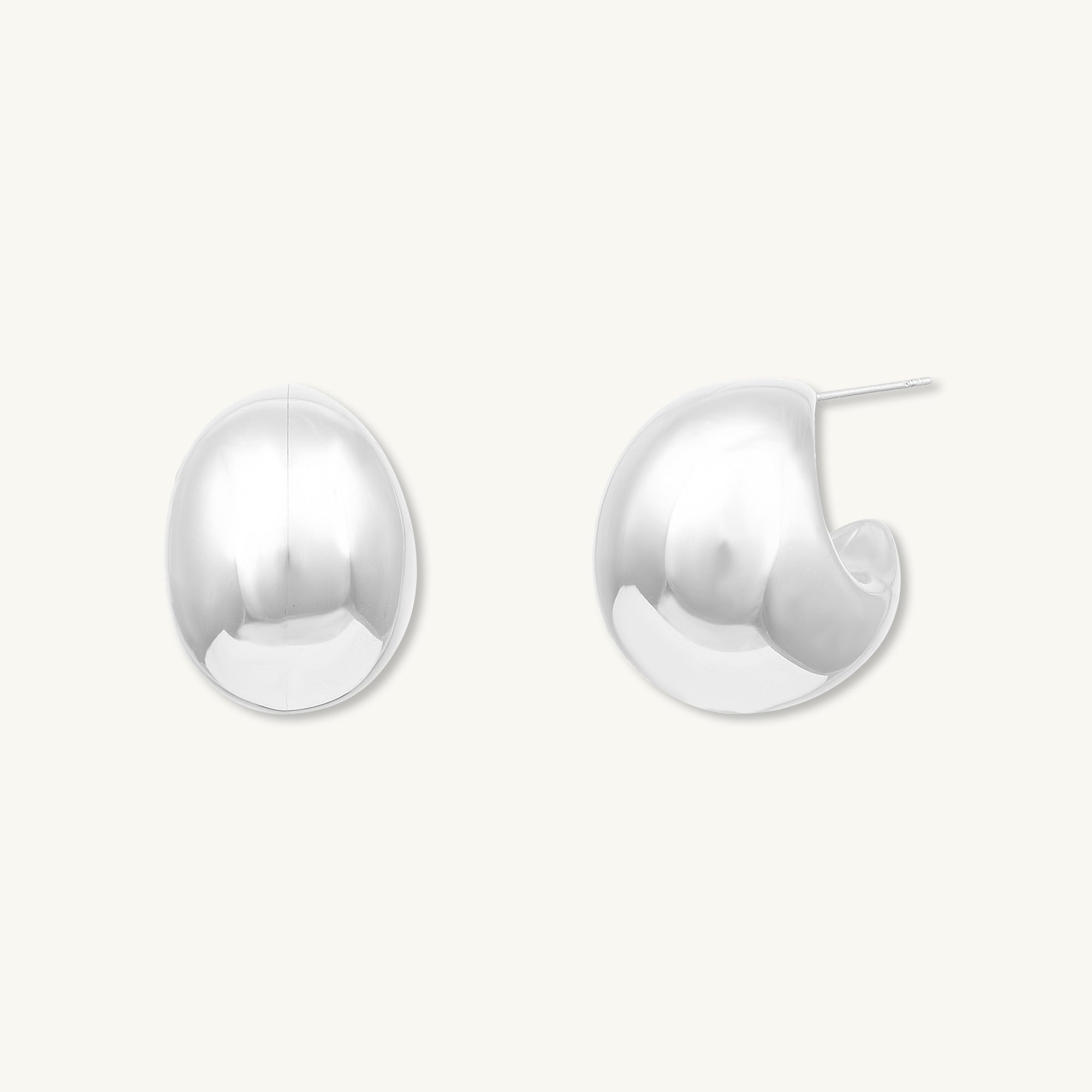 Tessa Dome Statement Earrings - Camile & Stone