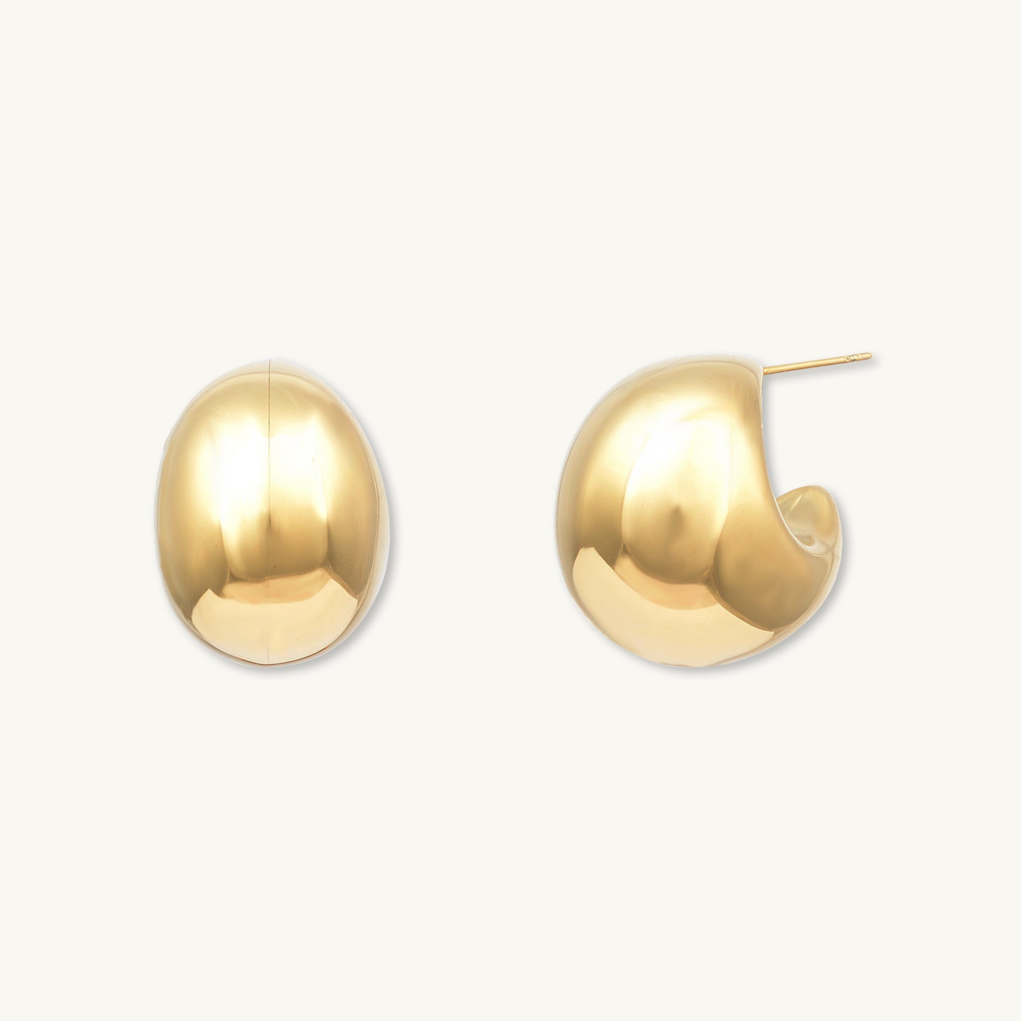 Tessa Dome Statement Earrings - Camile & Stone