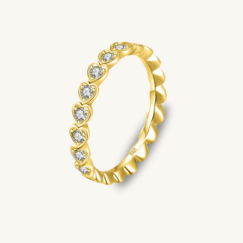 The Adeline Heart Sapphire Engagement Ring - Camile & Stone