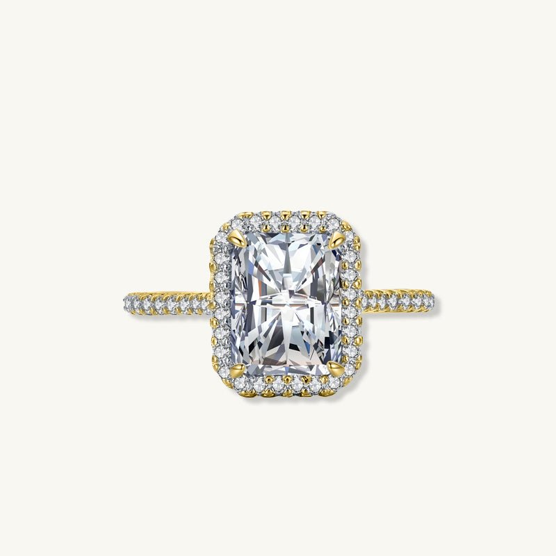 The Ballerina Radiant Sapphire Engagement Ring - Camile & Stone