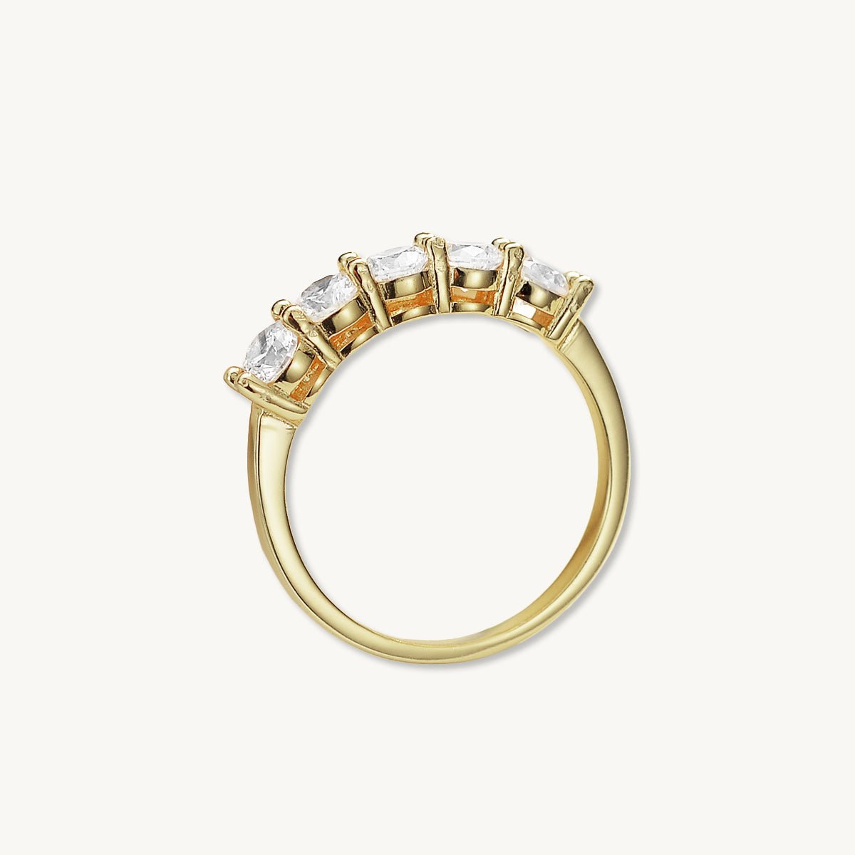 The Ingrid Moissanite Diamond Ring - Camile & Stone