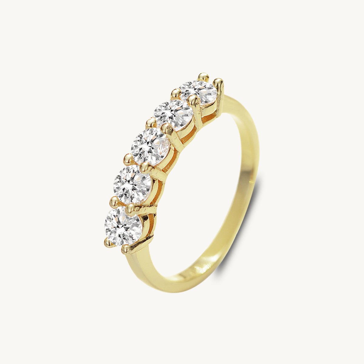The Ingrid Moissanite Diamond Ring - Camile & Stone