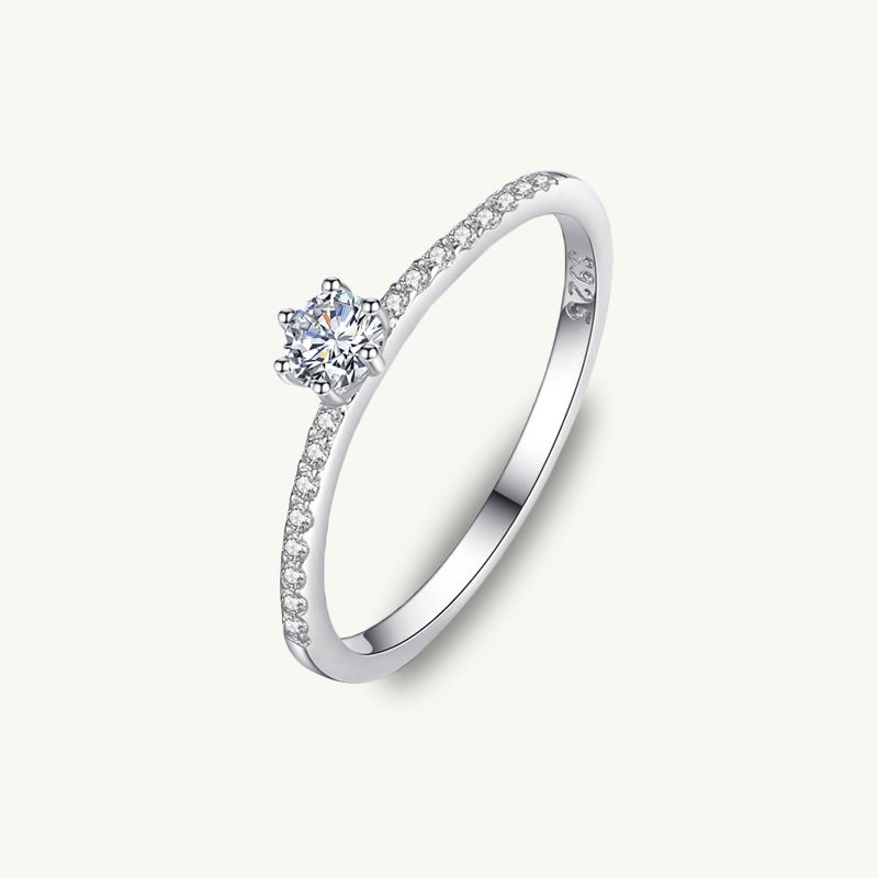 The Mirage Round Sapphire Engagement Ring - Camile & Stone