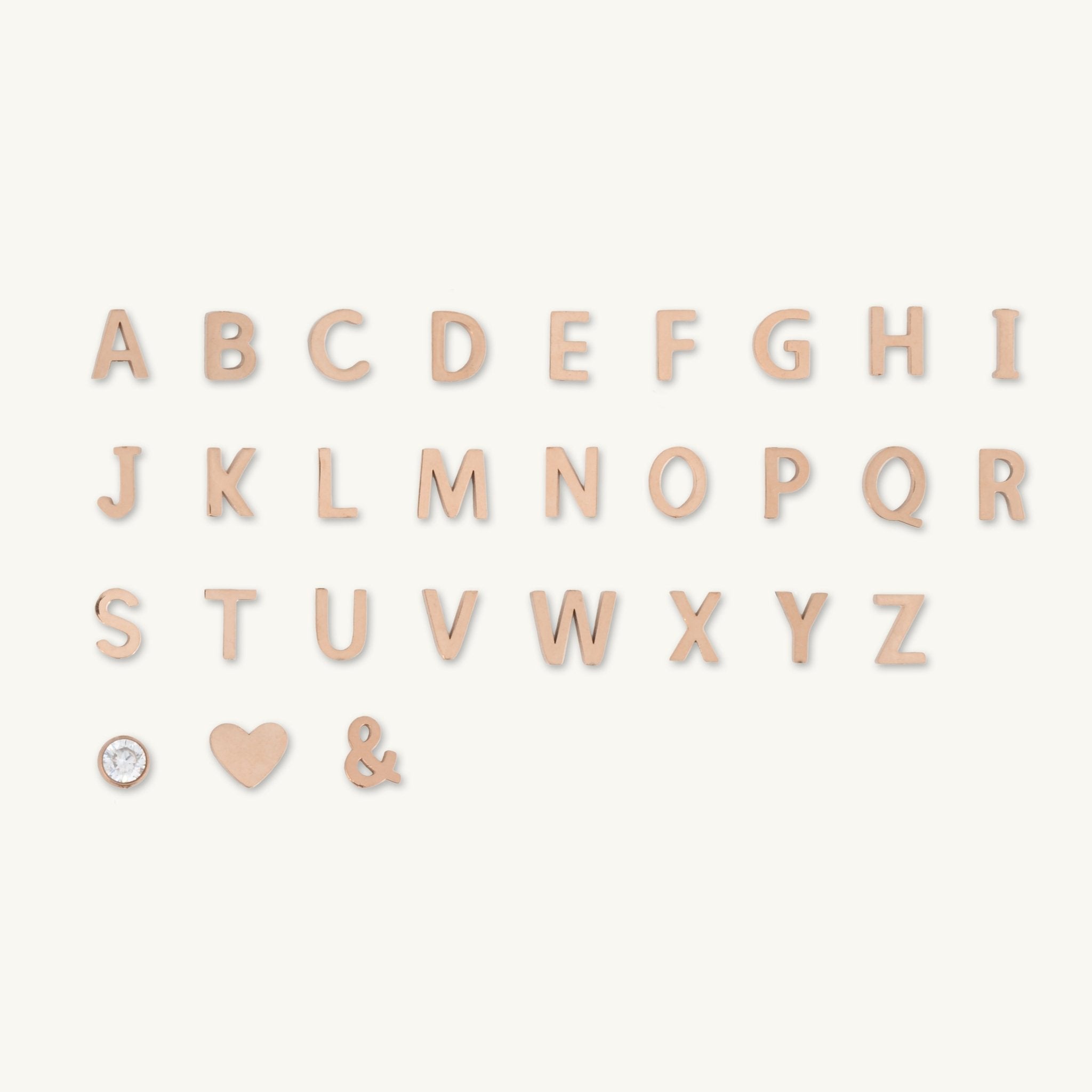 The Original Single Initial Letter Necklace - Camile & Stone