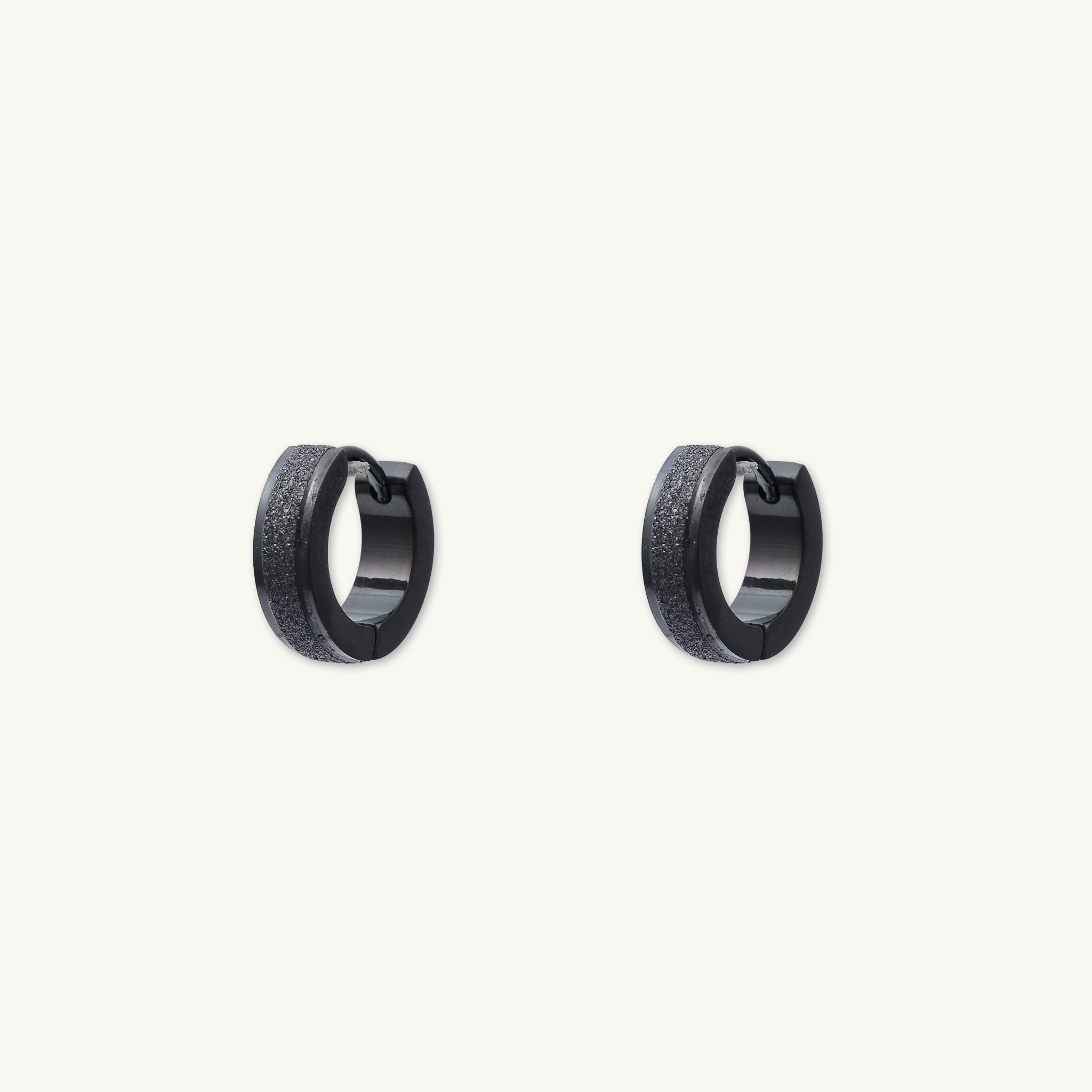 Unisex Matte Hoop Earrings - Camile & Stone