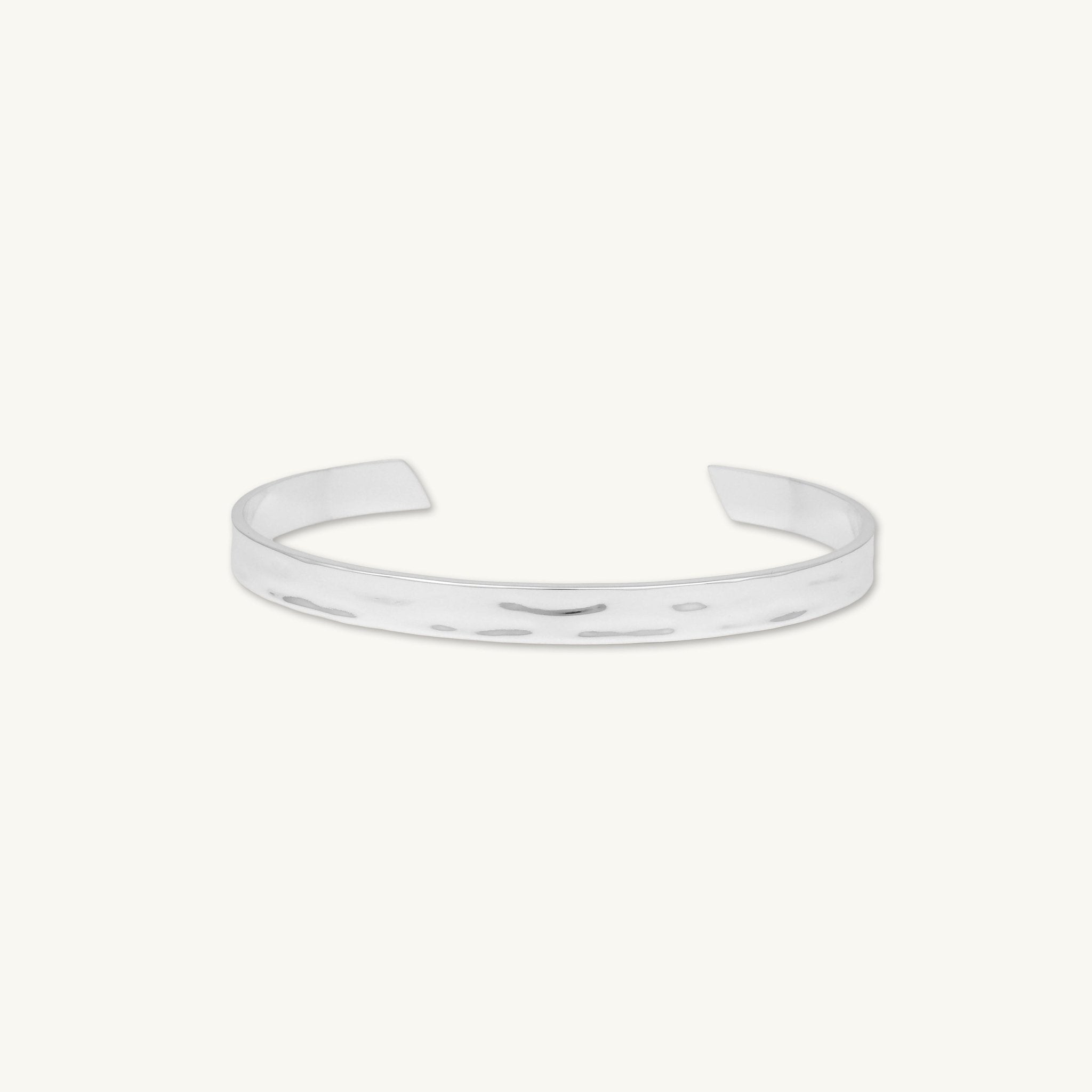 Unisex Ripple Cuff Bangle Bracelet - Camile & Stone