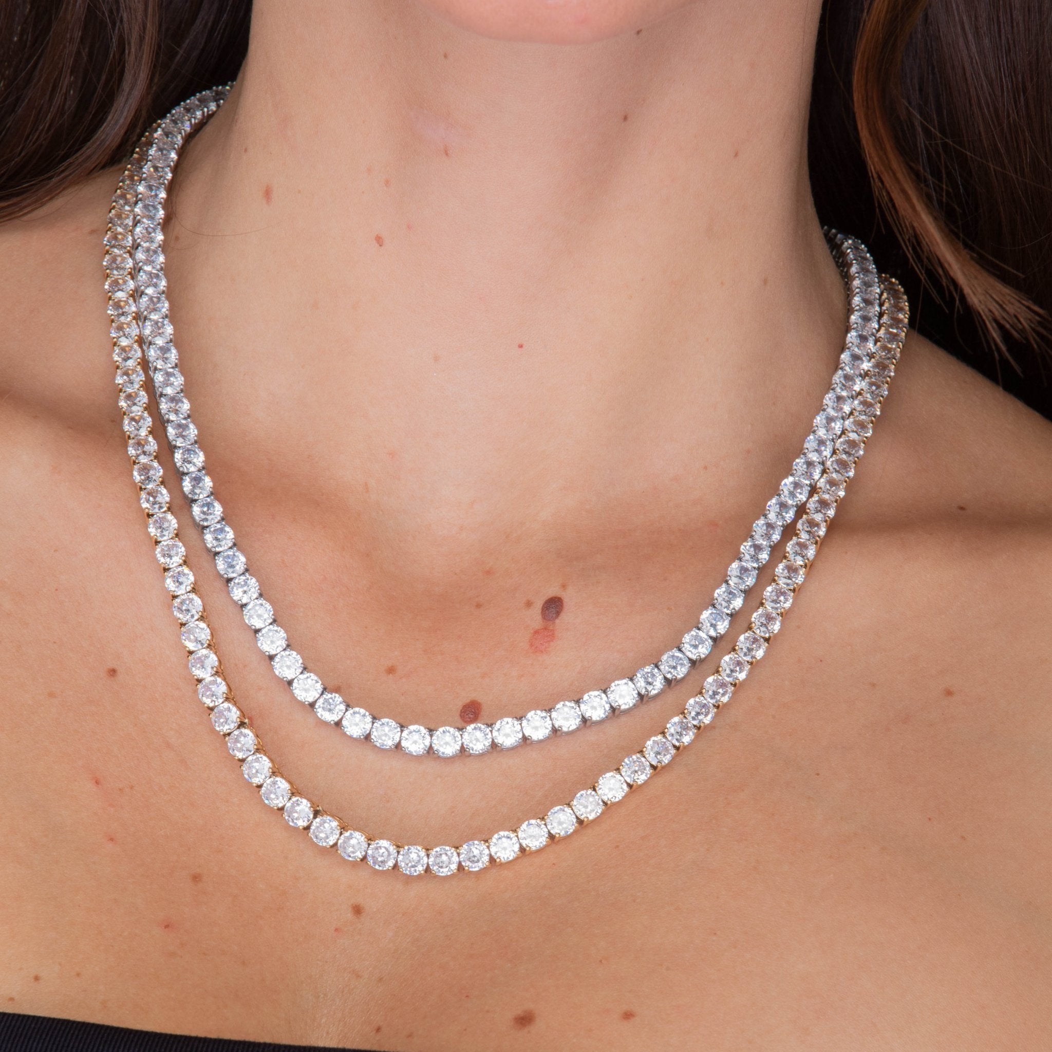 Unisex Statement Tennis Necklace - Camile & Stone