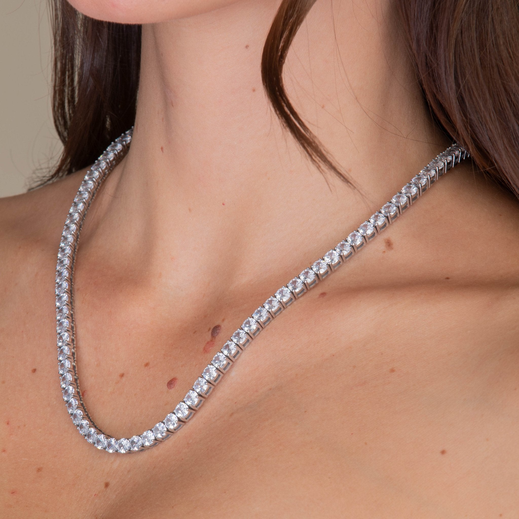 Unisex Statement Tennis Necklace - Camile & Stone
