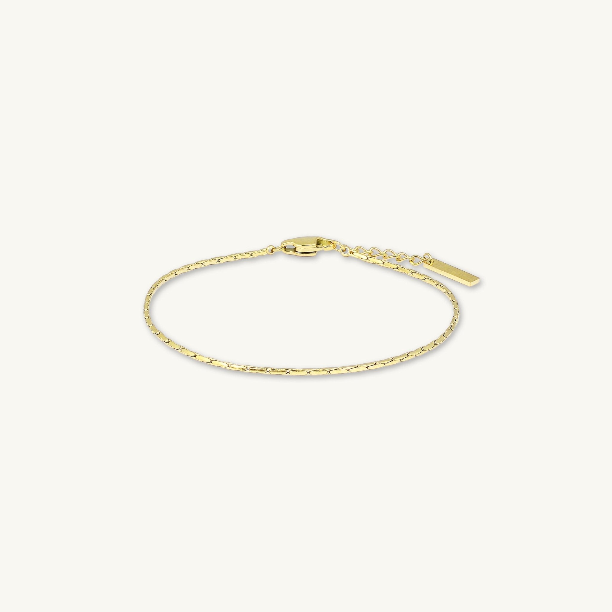 Unisex Trace Chain Bracelet - Camile & Stone