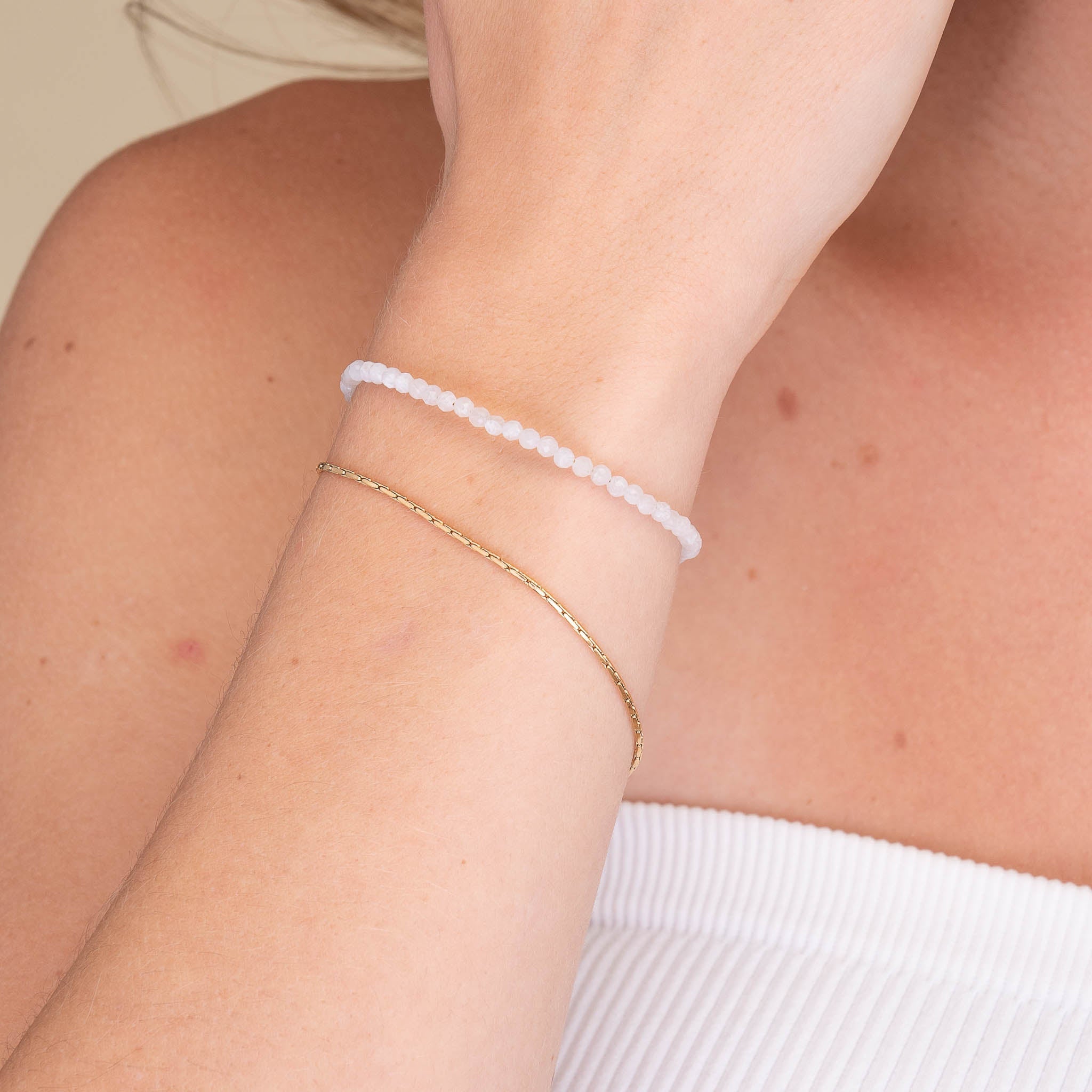 Unisex Trace Chain Bracelet - Camile & Stone