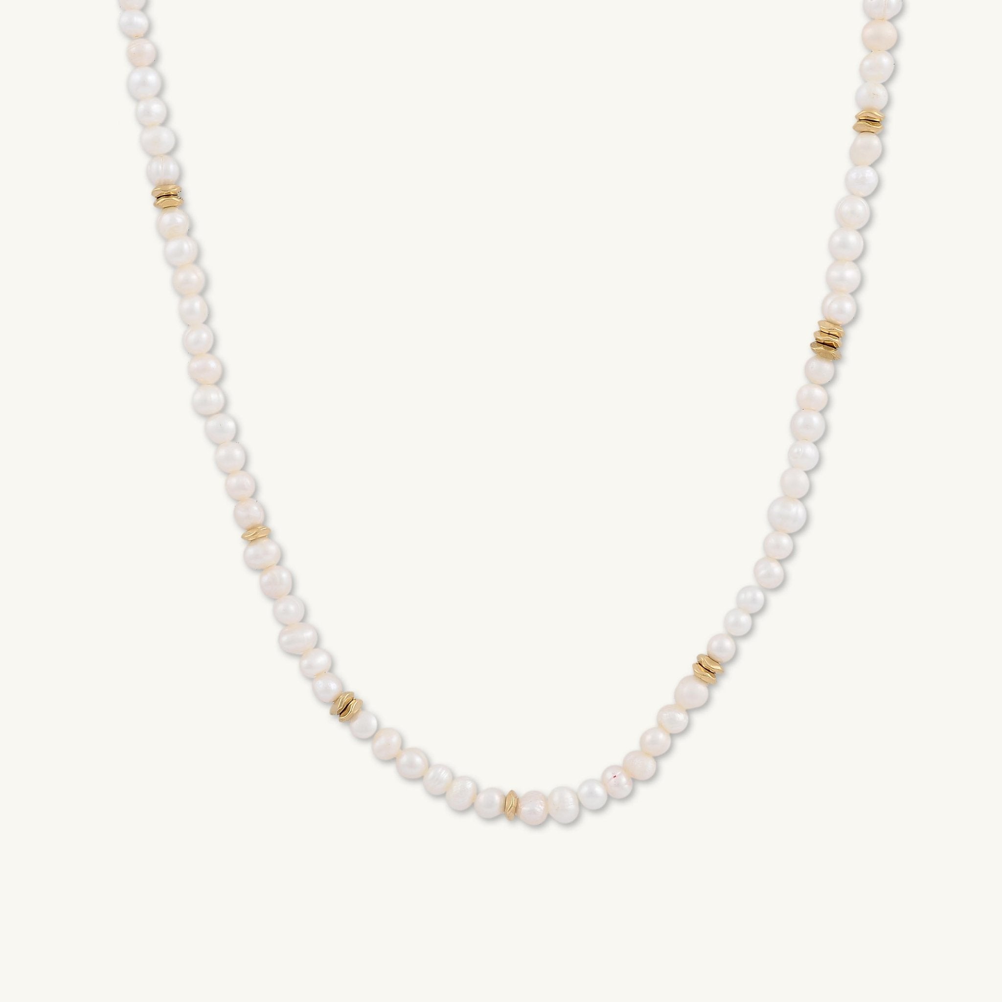 Venice Beaded Freshwater Pearl Necklace - Camile & Stone