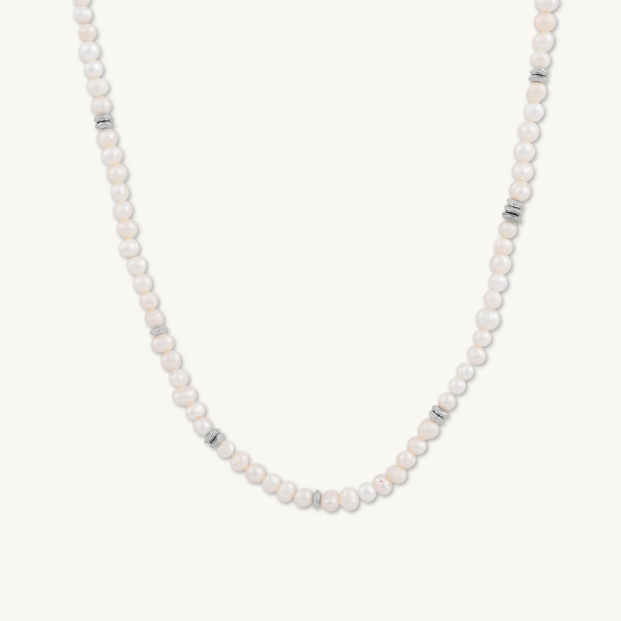 Venice Beaded Freshwater Pearl Necklace - Camile & Stone
