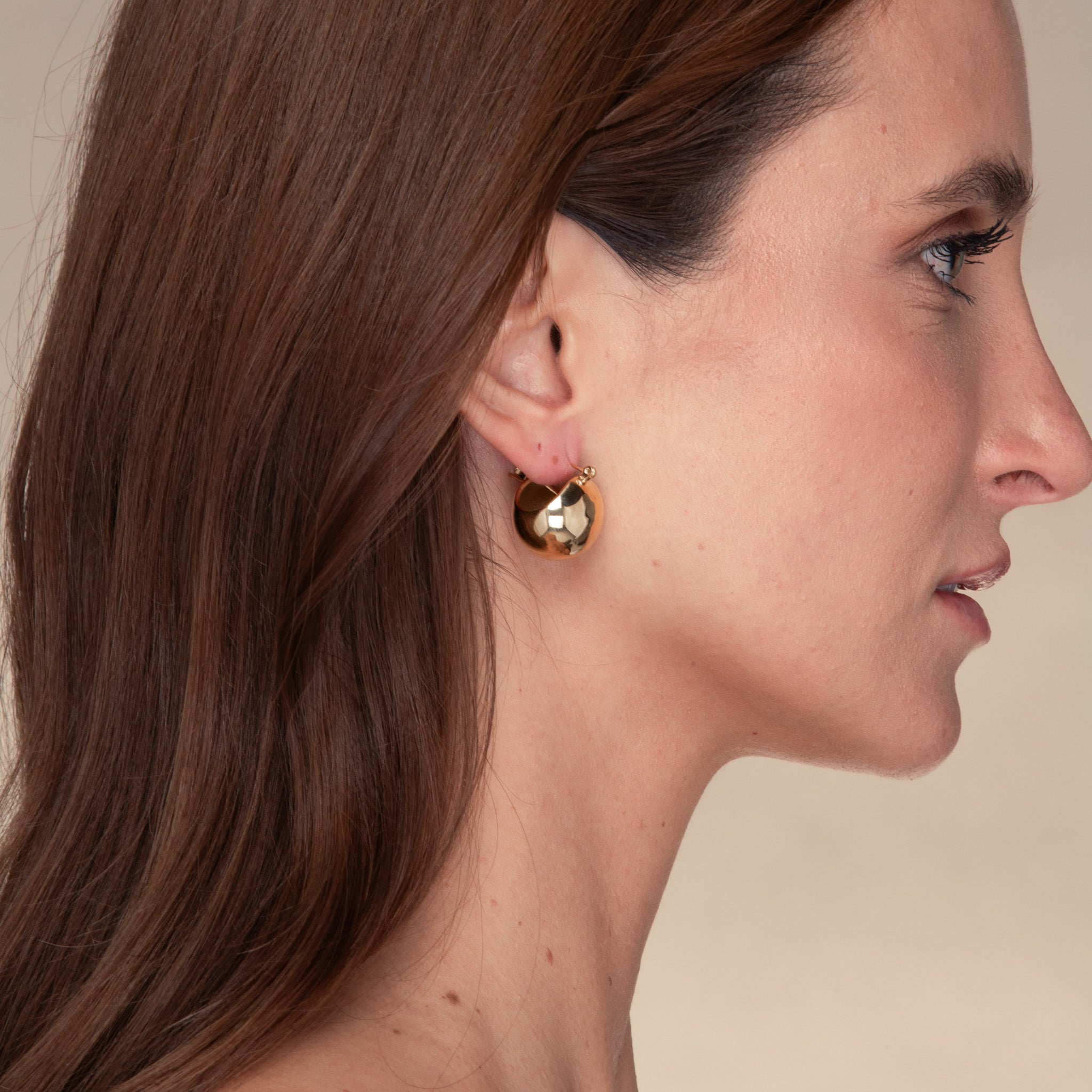 Zara Dome Statement Earrings - Camile & Stone