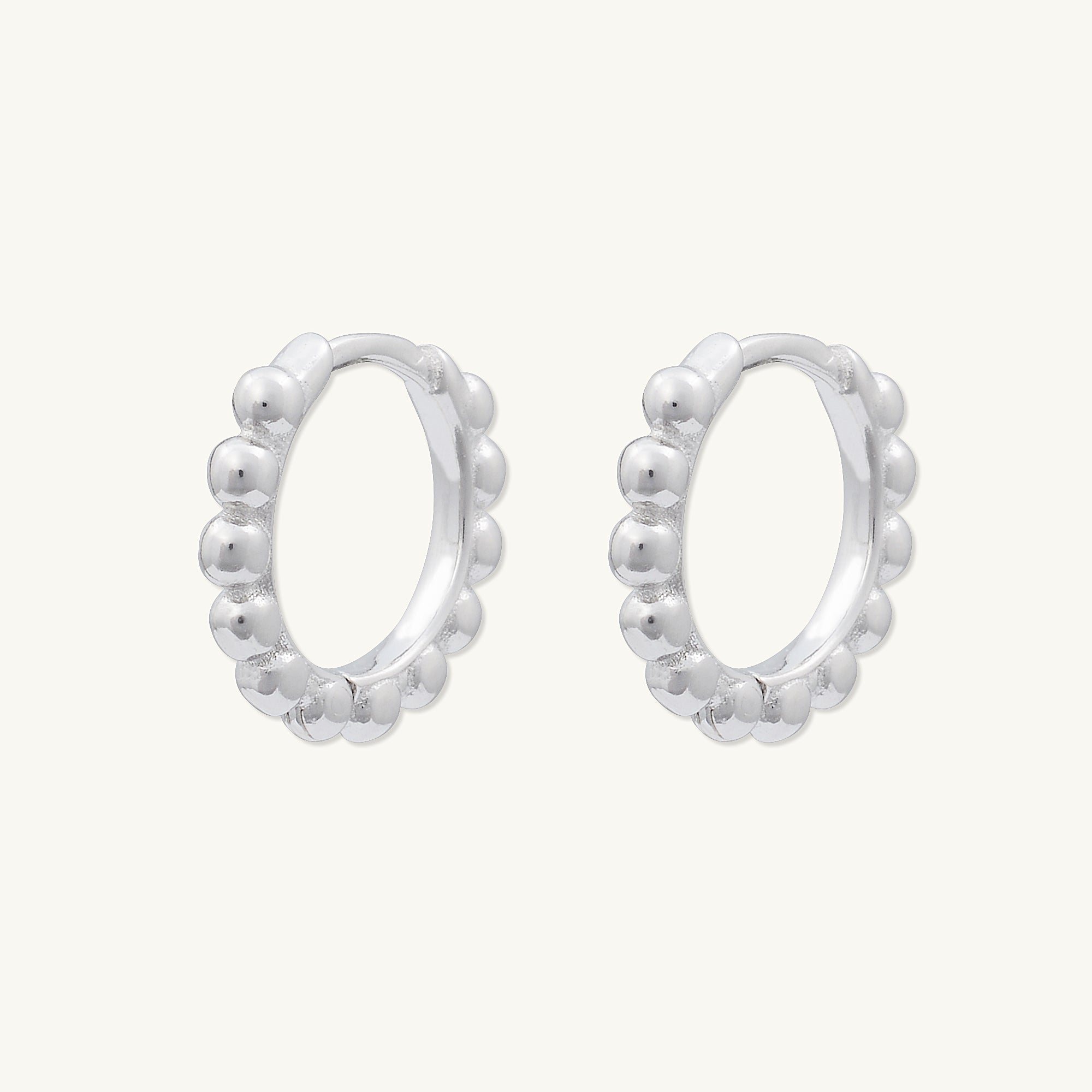 Ball Hoop Huggie Earrings - Camile & Stone