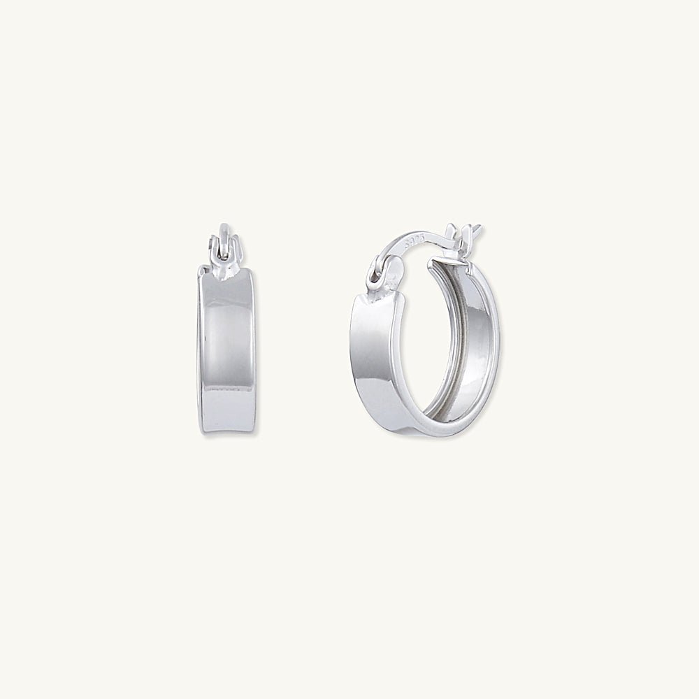 Bold Small Hoop Earrings - Camile & Stone