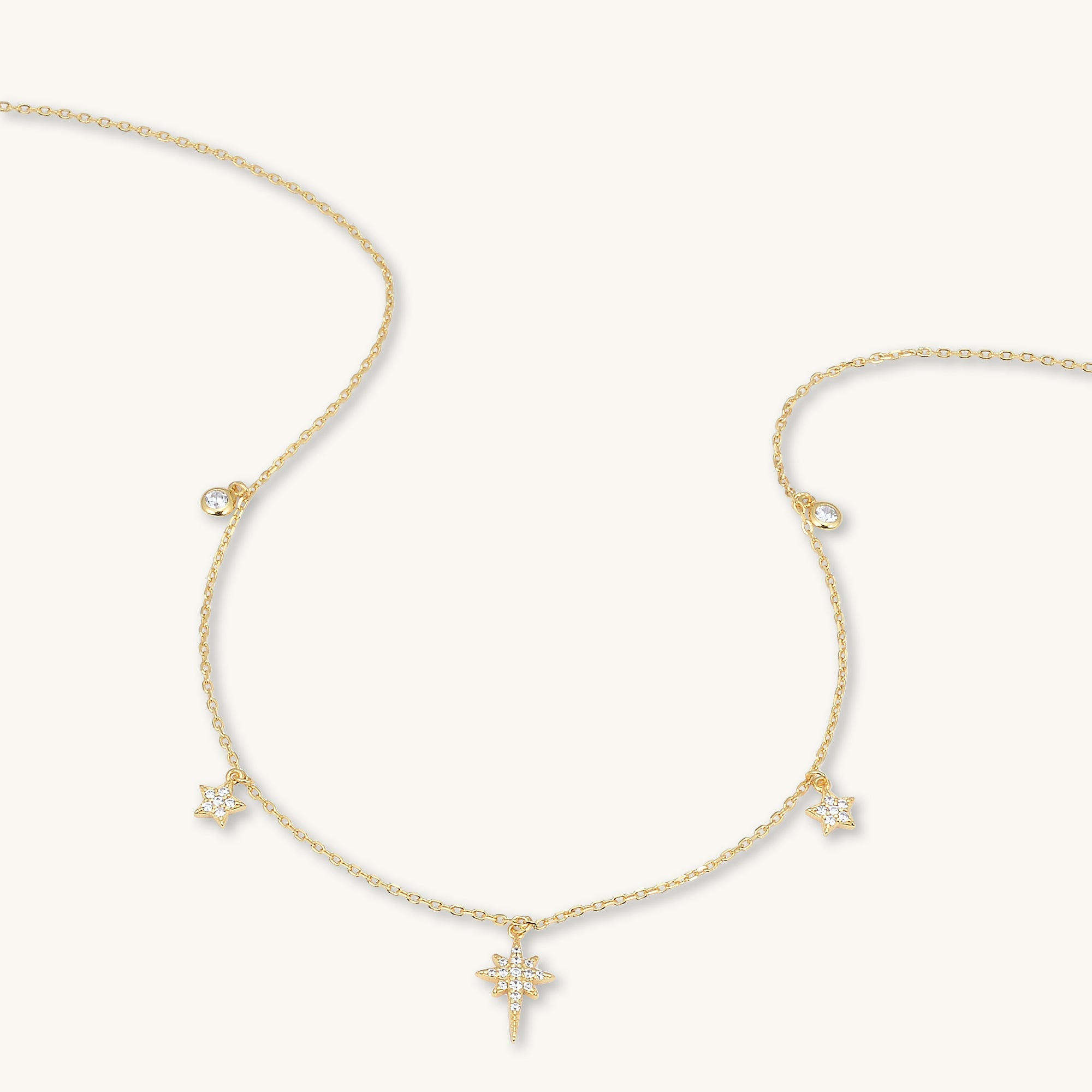 Bright North Star Sapphire Necklace - Camile & Stone