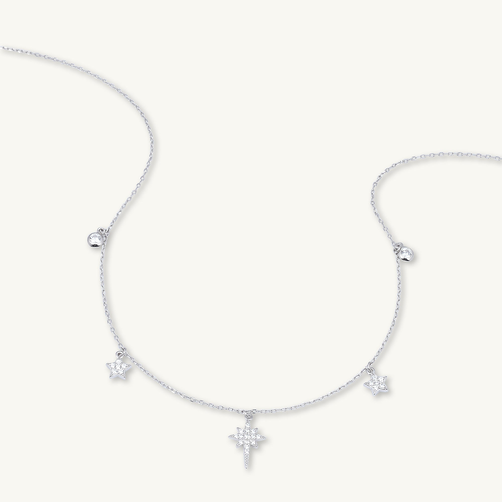 Bright North Star Sapphire Necklace - Camile & Stone