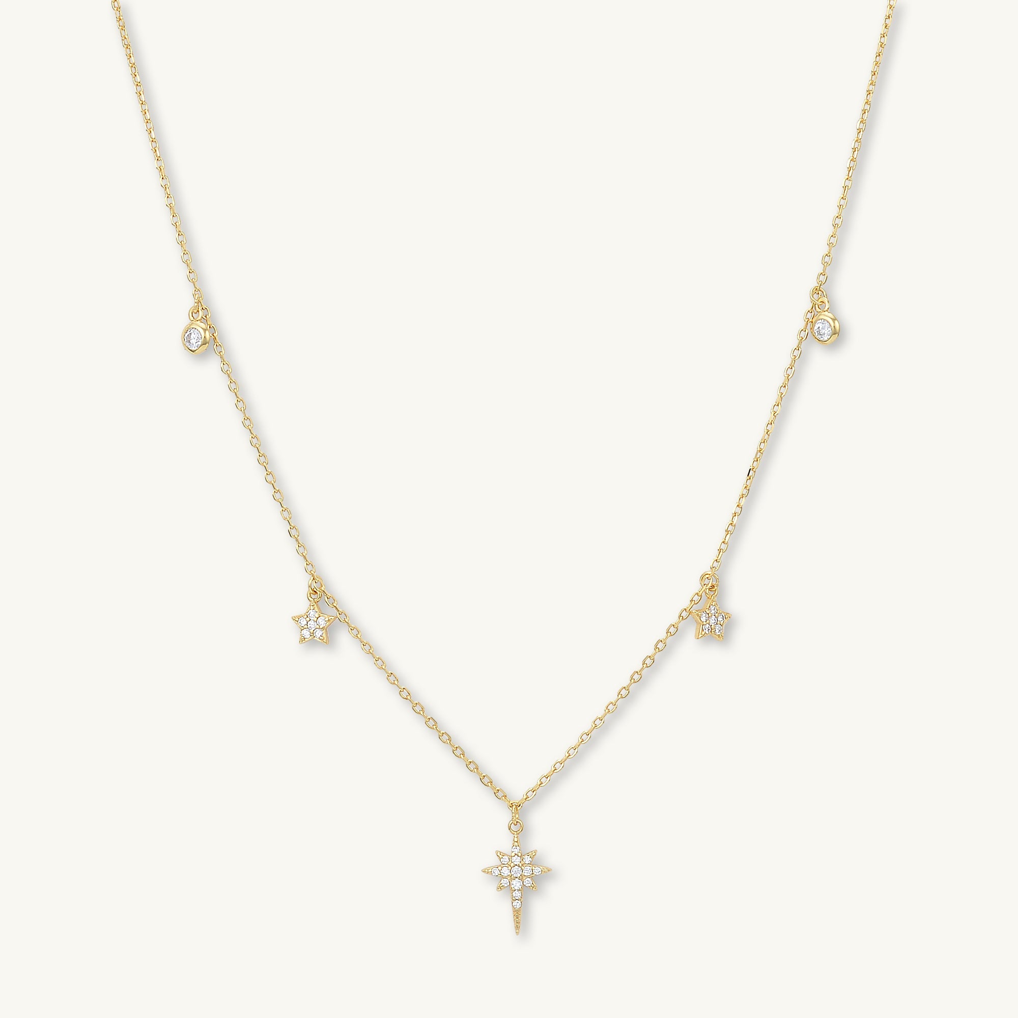 Bright North Star Sapphire Necklace - Camile & Stone